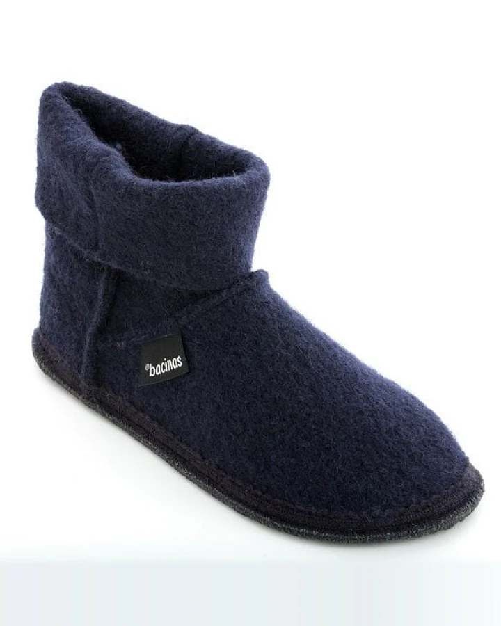 Bacinas Hausschuhe Ankle-Boots für Damen aus 100% Wolle