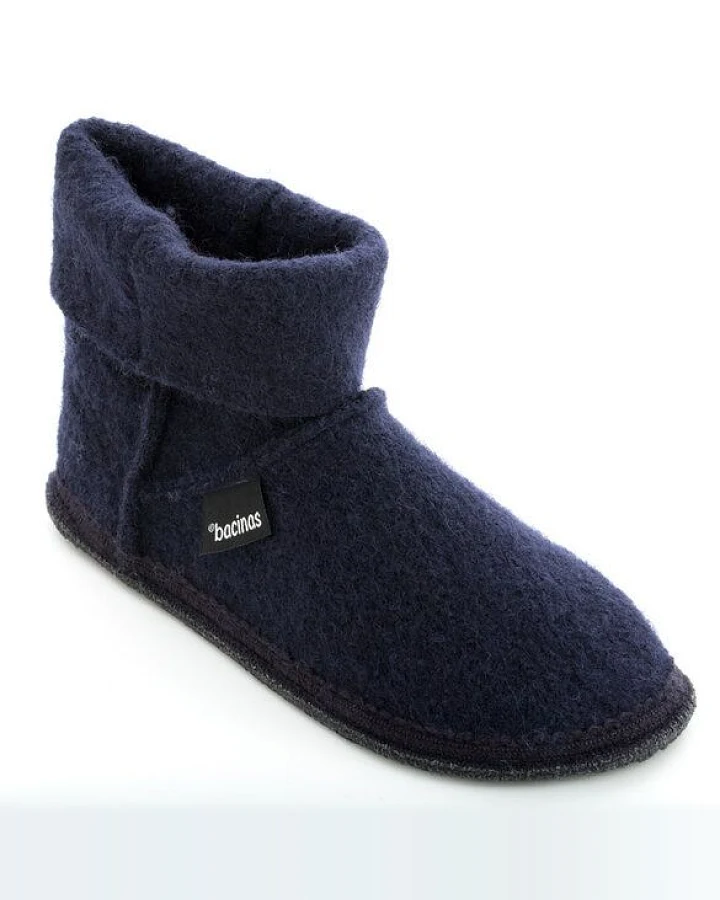 Bacinas Hausschuhe Ankle-Boots für Damen aus 100% Wolle