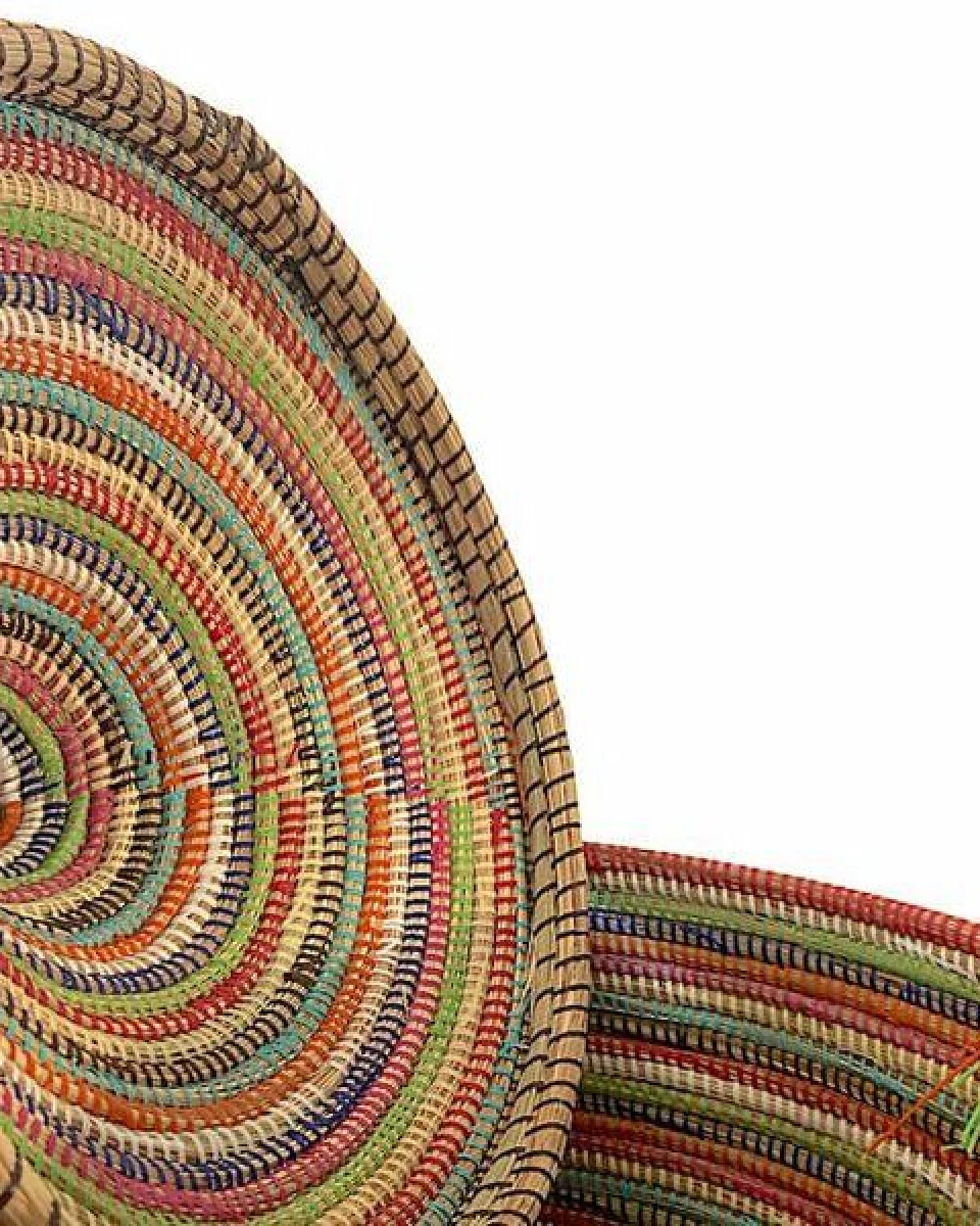 SWANE-Design Afrikanischer Wäschekorb - Stripes Bunt - S/M/L/XL/XXL – Ansicht 2