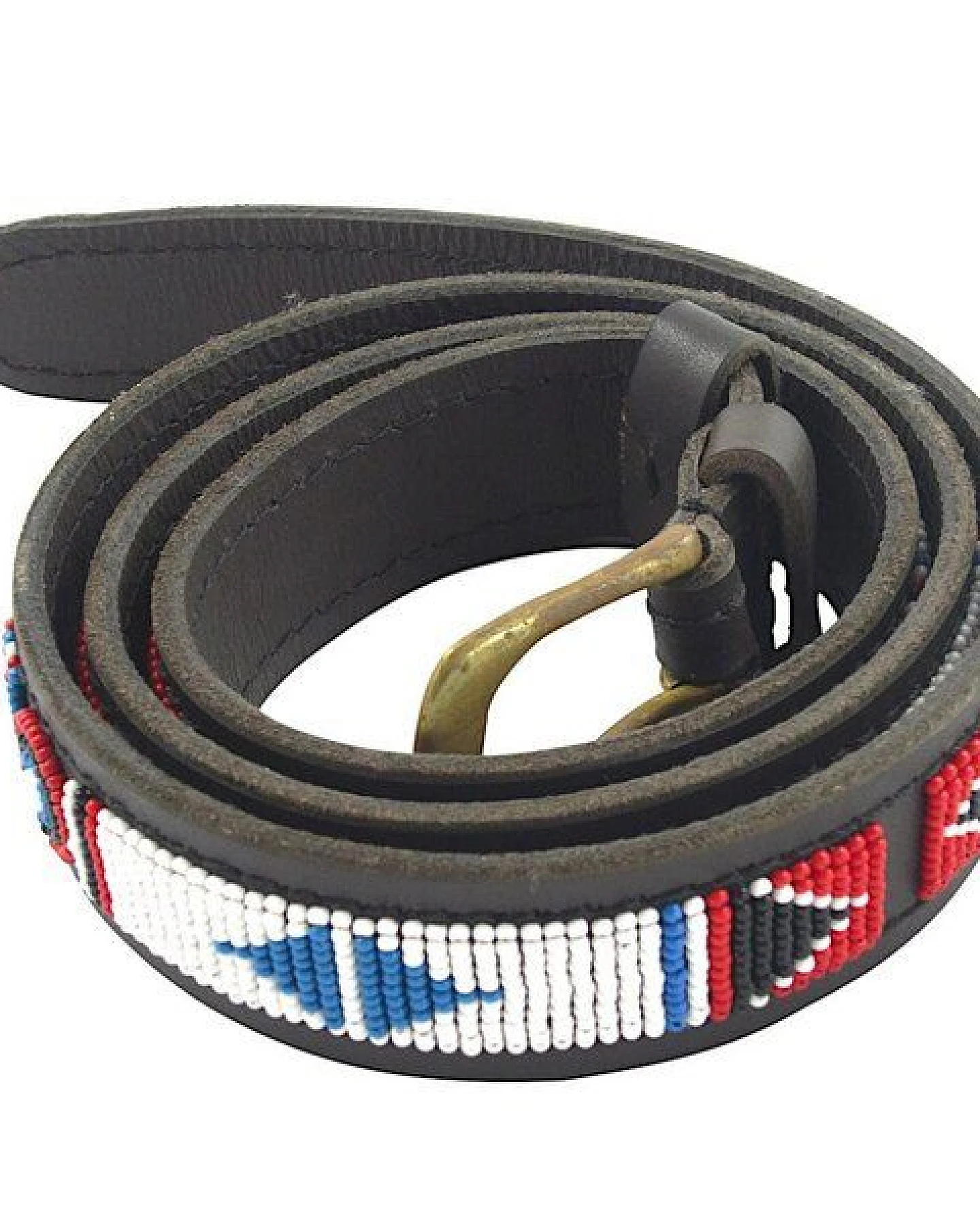 Zinj Design Massai Ledergürtel - Akamba Kenia - Unisex – Ansicht 2