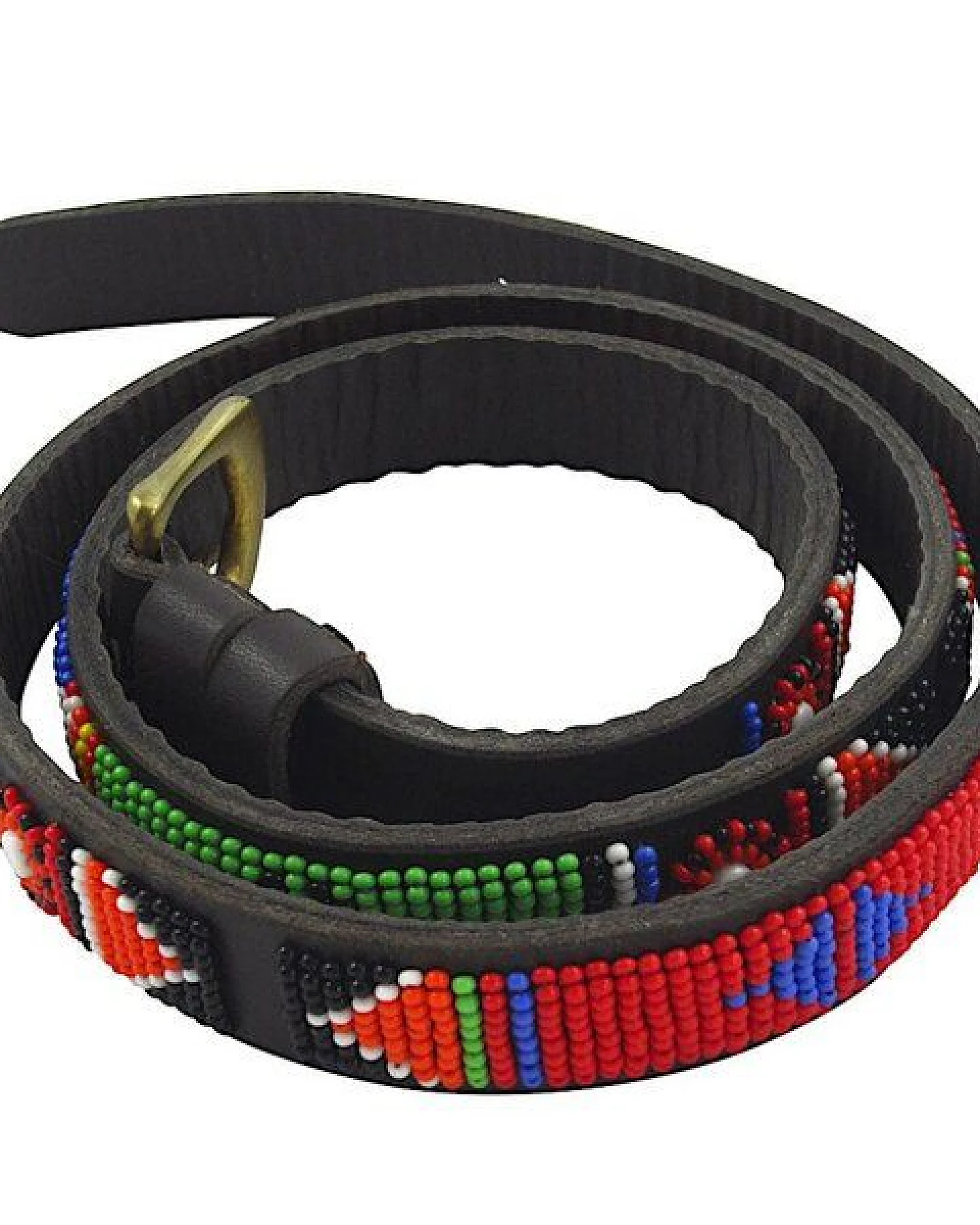 Zinj Design Massai Ledergürtel - Maragoli Kenia -Skinny – Ansicht 2