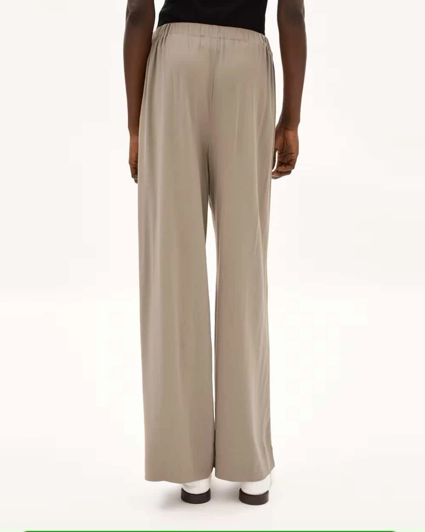 ARMEDANGELS Damen vegan Hose Jonvaalie Beige – Ansicht 2