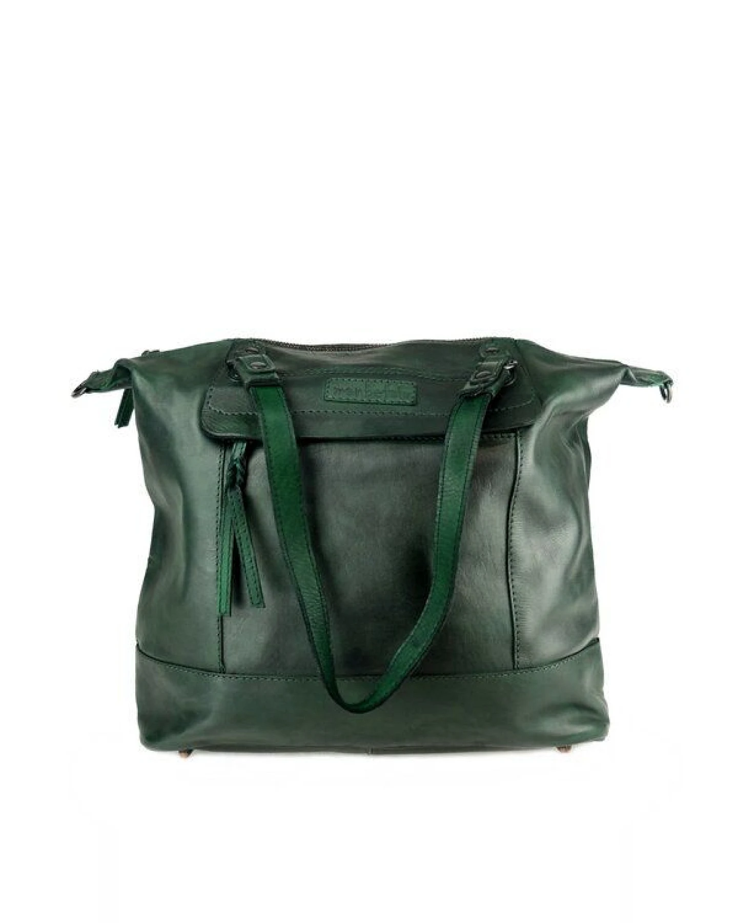 manbefair SHOPPER MAY leder grün – Ansicht 2