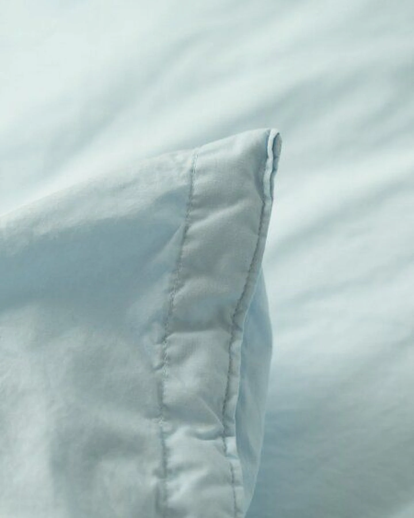 erlich textil Fred Kopfkissenbezug aus weicher Bio-Baumwolle, made in Europe – Ansicht 2