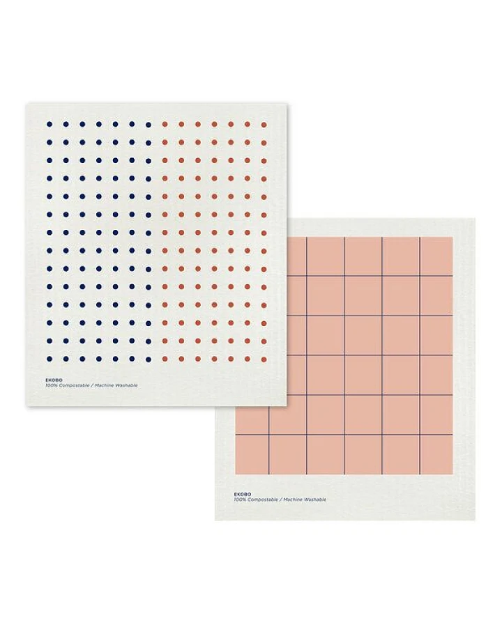 EKOBO Kompostierbare Schwämme 2-er Set
