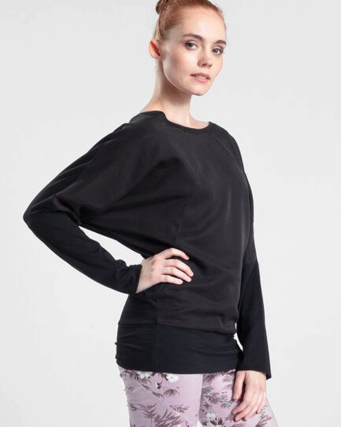 LASALINA TENCEL Langarmshirt LINDA - mit Biobaumwolle – Ansicht 2