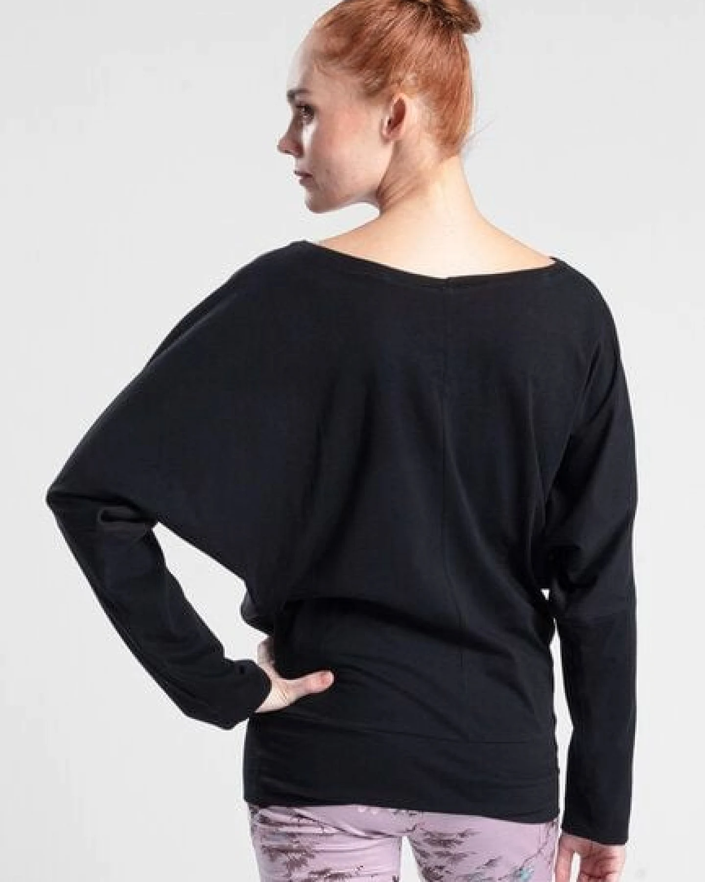 LASALINA TENCEL Langarmshirt LINDA - mit Biobaumwolle – Ansicht 3