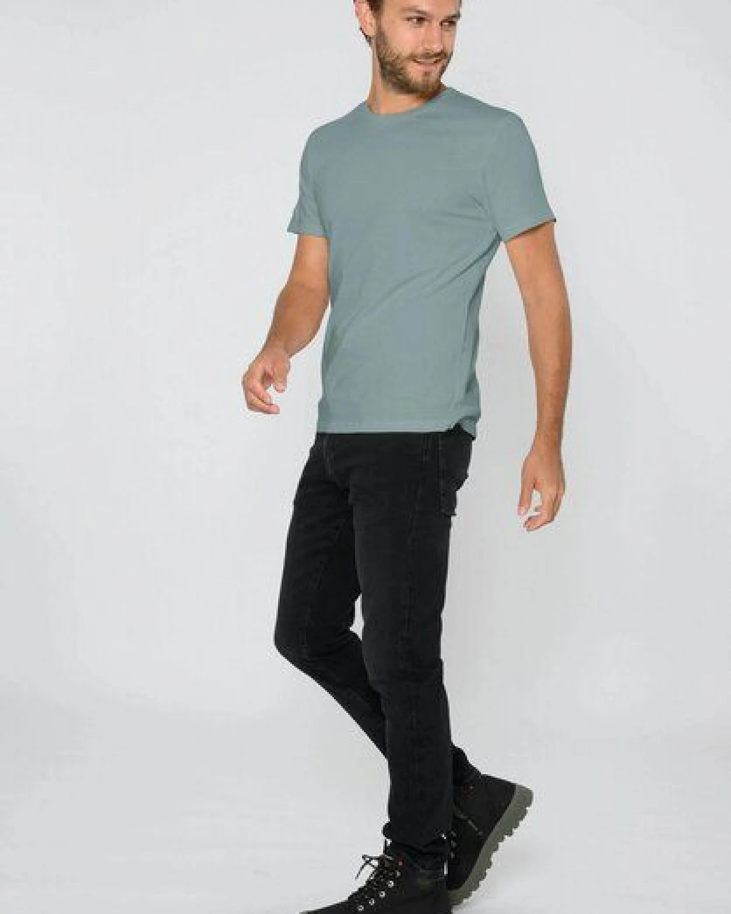 ThokkThokk TT02 T-Shirt Herren (GOTS, vegan, Bio-Baumwolle) – Ansicht 2