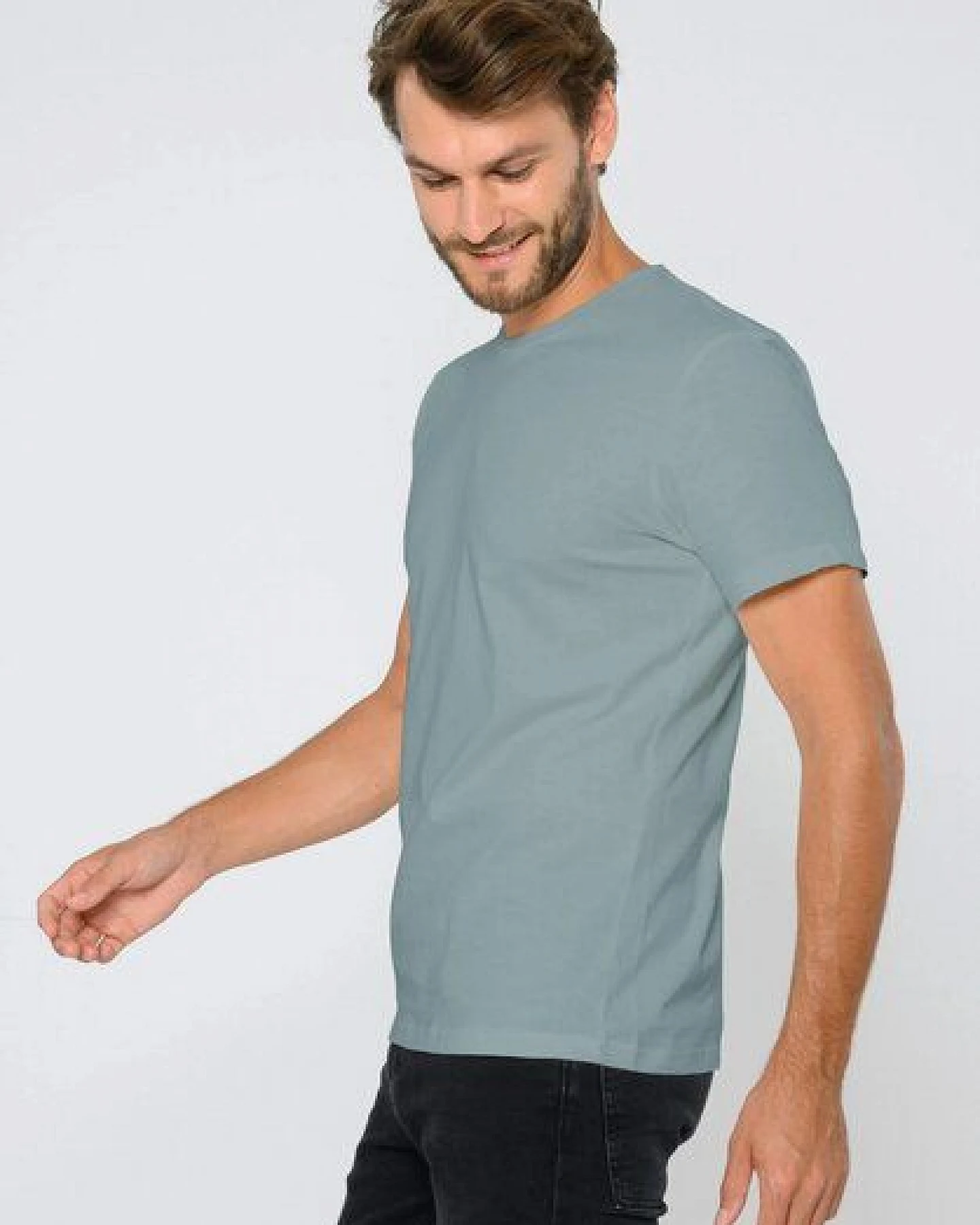 ThokkThokk TT02 T-Shirt Herren (GOTS, vegan, Bio-Baumwolle) – Ansicht 3