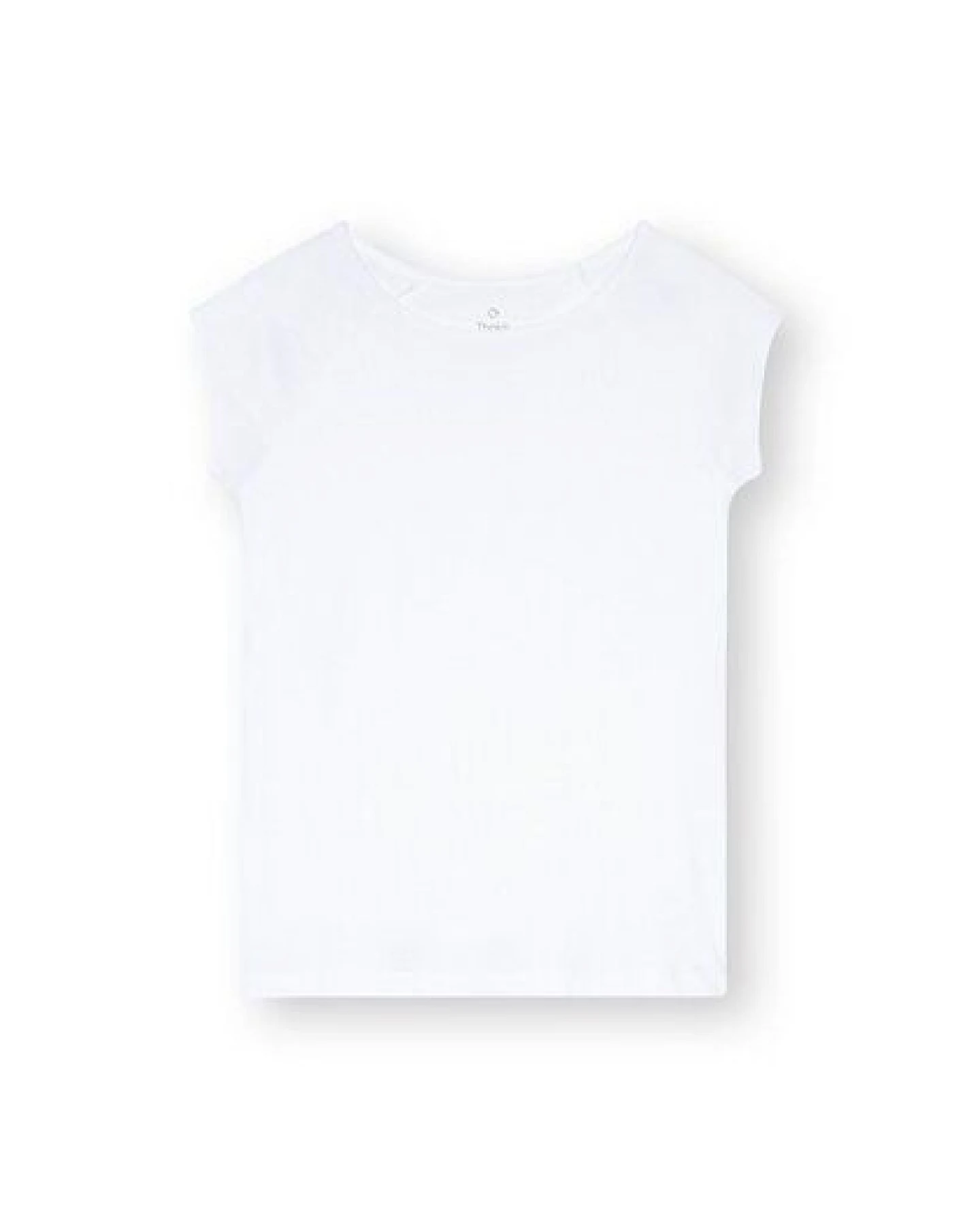 ThokkThokk Damen Cap Sleeve T-Shirt TT01 unifarben aus Bio-Baumwolle – Ansicht 2