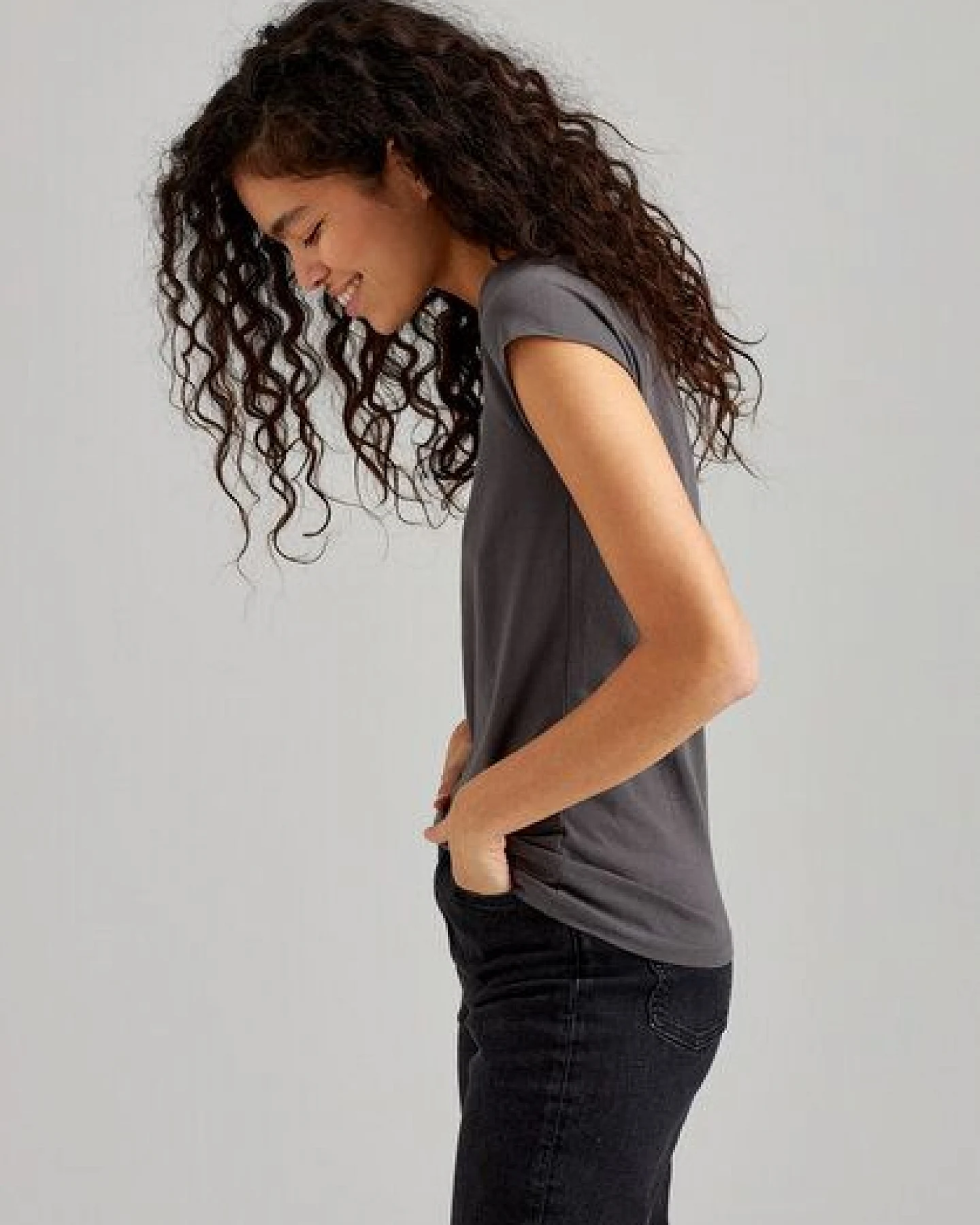 ThokkThokk TT01 Cap Sleeve T-Shirt Damen (GOTS, vegan, Bio-Baumwolle) – Ansicht 3