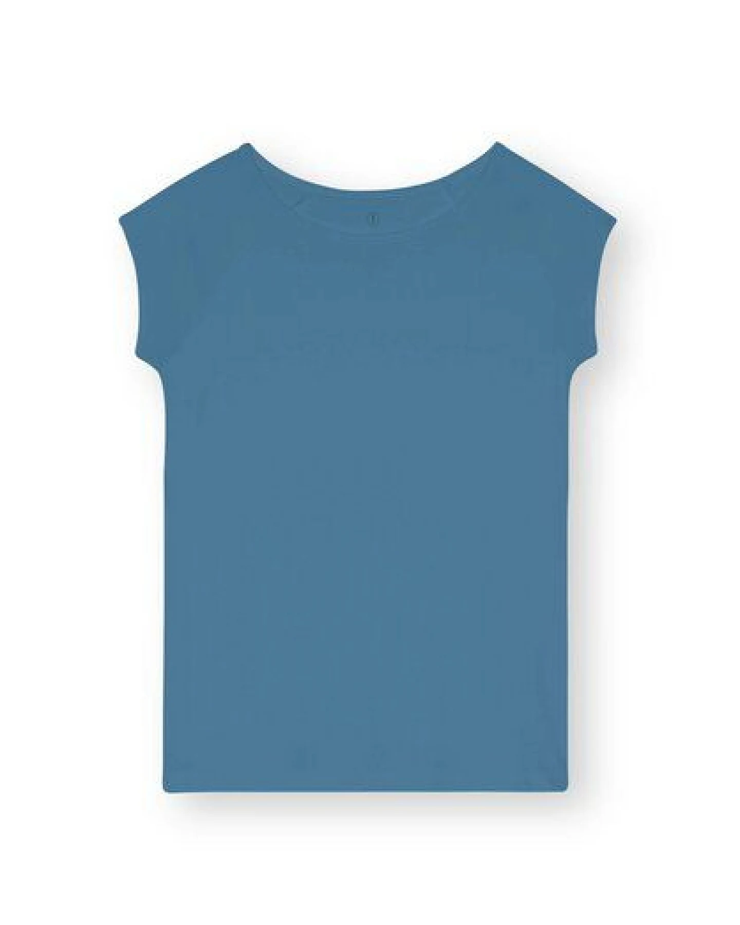 ThokkThokk Damen Cap Sleeve T-Shirt TT01 unifarben aus Bio-Baumwolle – Ansicht 2