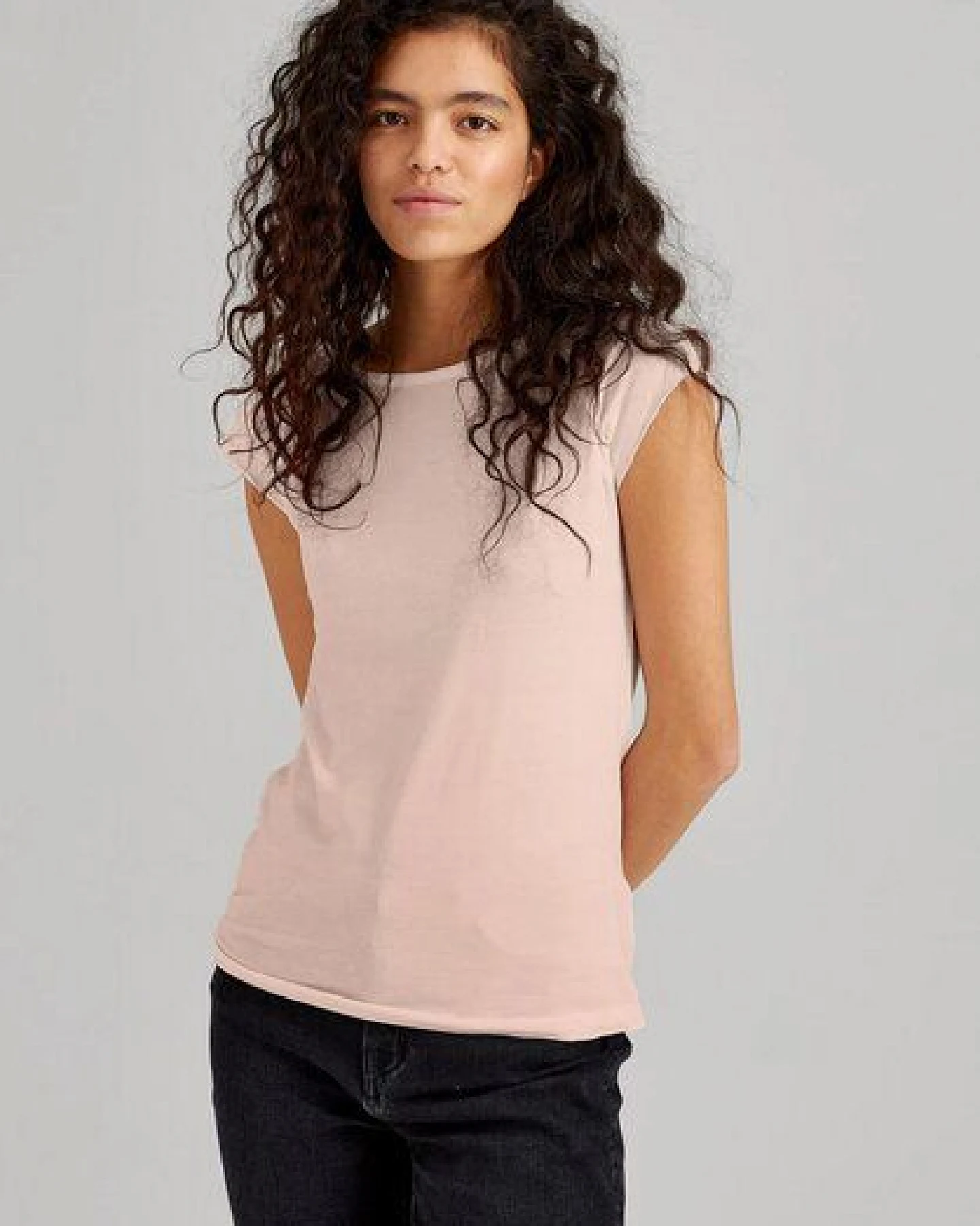 ThokkThokk TT01 Cap Sleeve T-Shirt Damen (GOTS, vegan, Bio-Baumwolle) – Ansicht 2