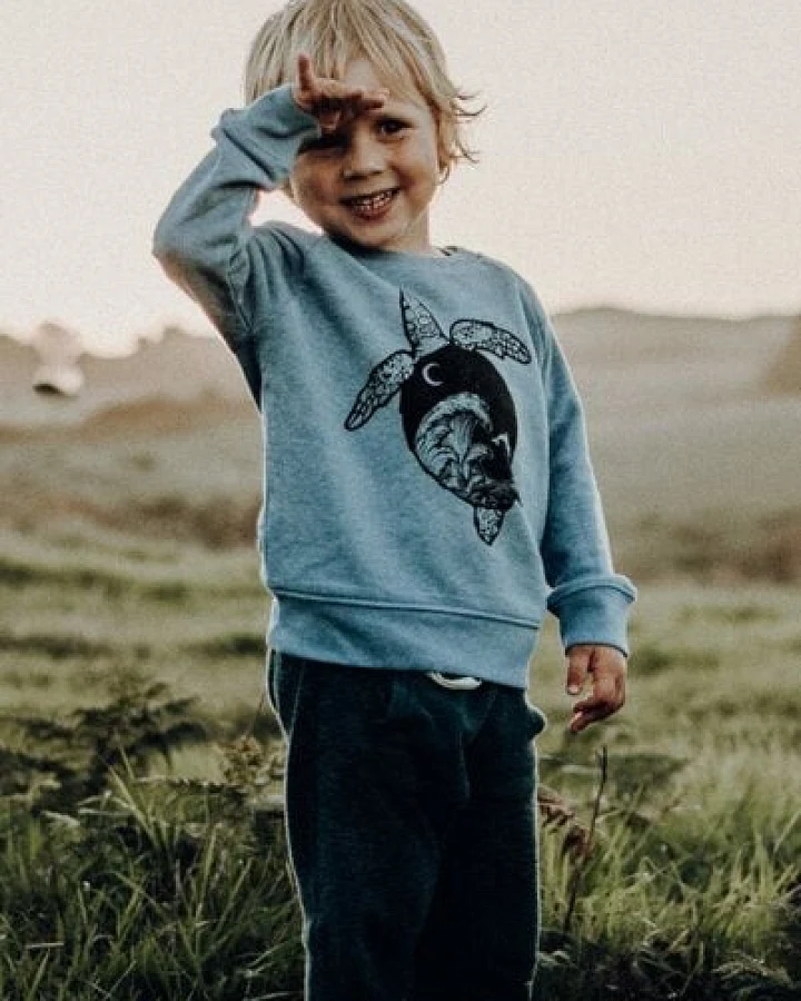 Zeachild Turtle Hoodie Kids