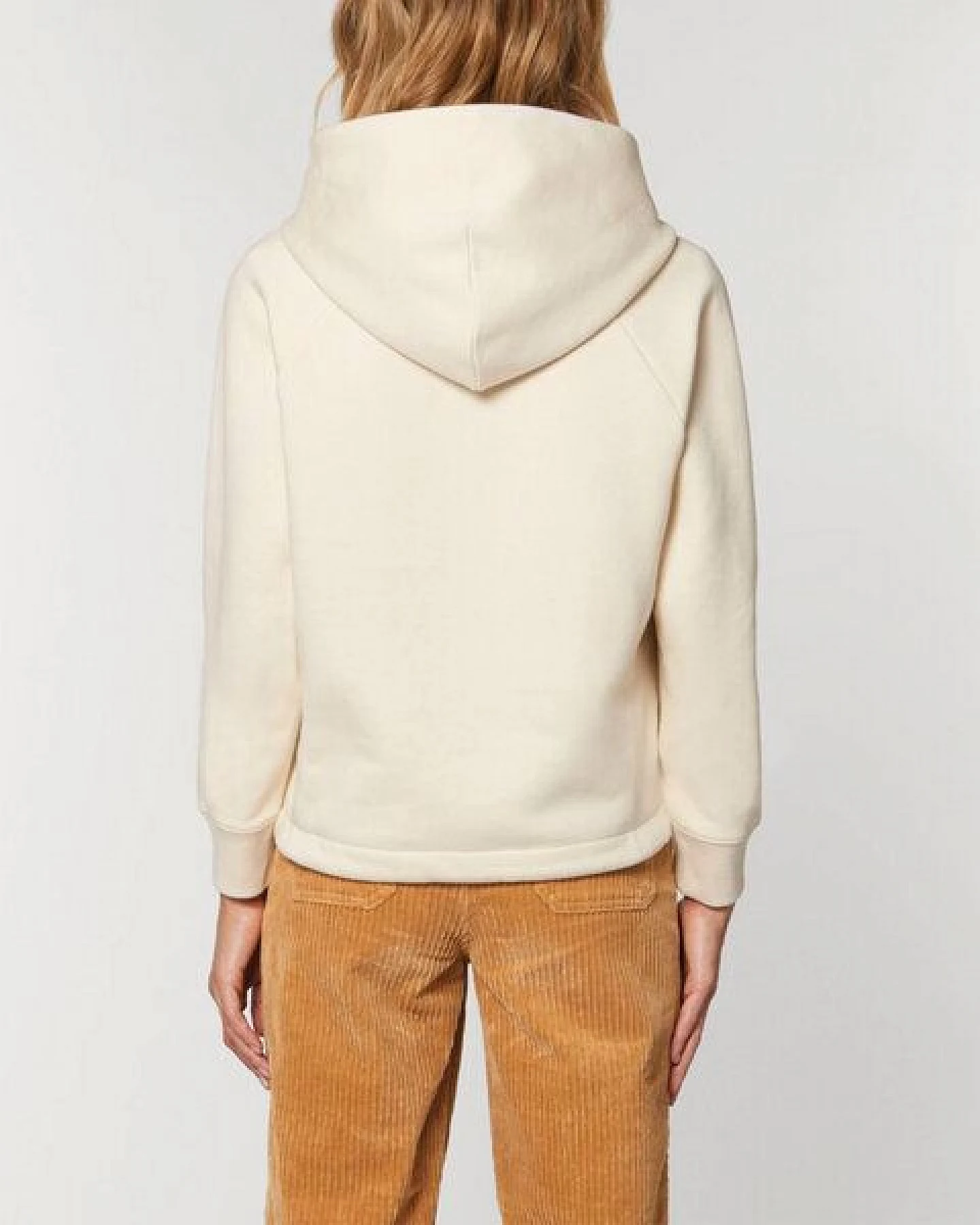 Human Family Kurzer Damen Hoodie "Invent - LIMITED" – Ansicht 2