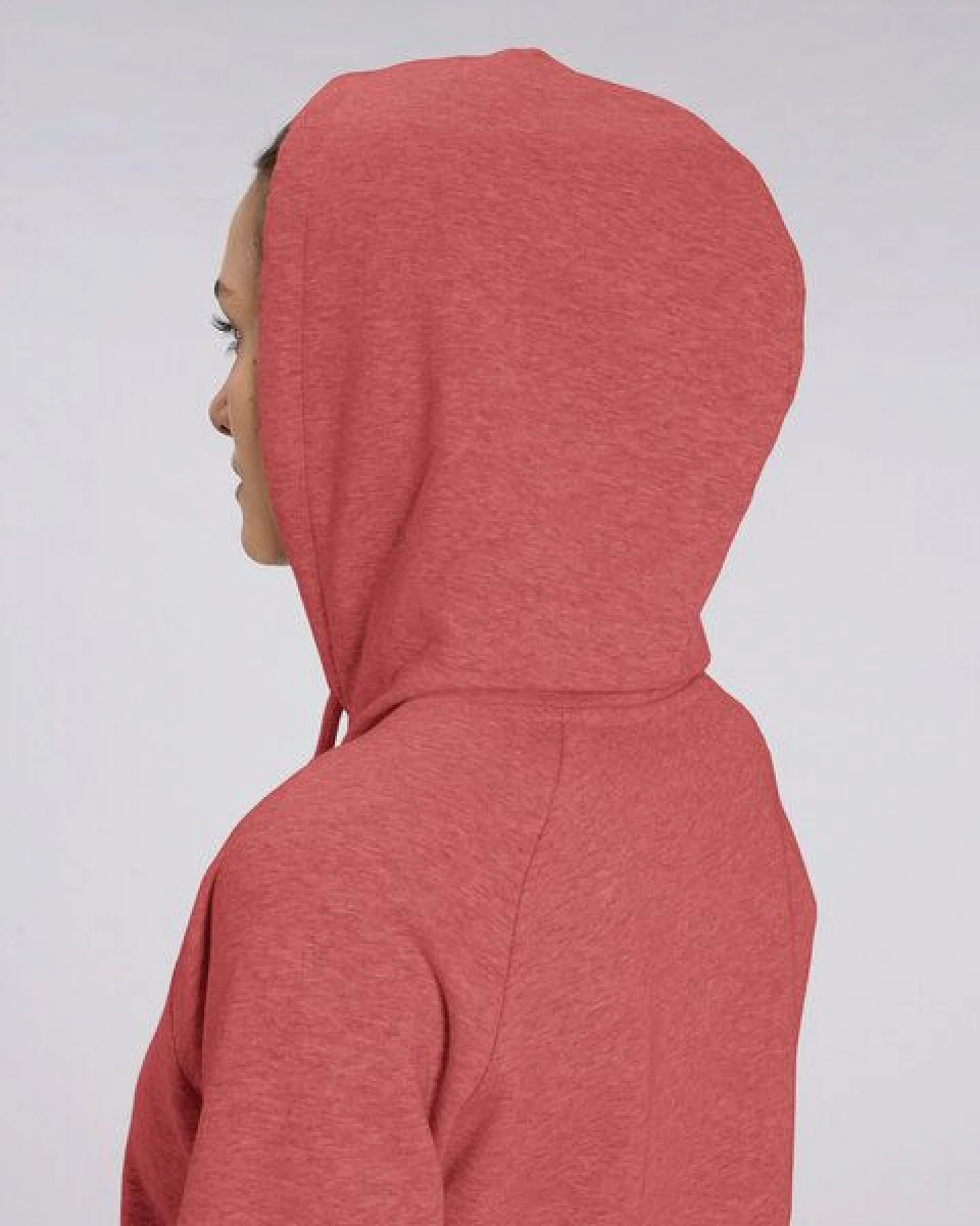 Human Family Bio Damen Sweatshirt mit Kapuze "Trekker - Peace within" – Ansicht 4