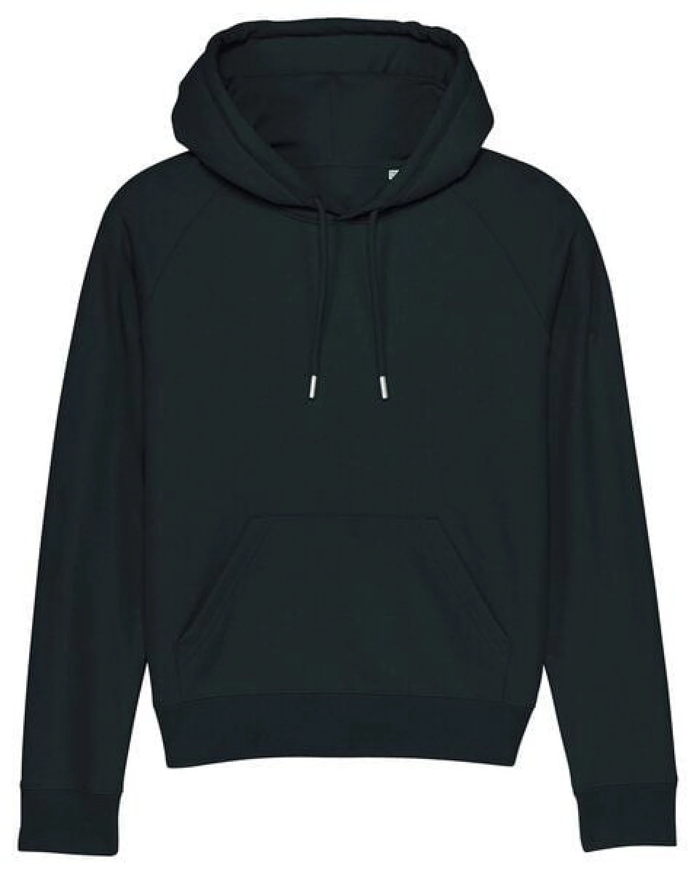 Human Family Bio Damen Hoodie "Trekker - Climate Change is Real" in Schwarz – Ansicht 3