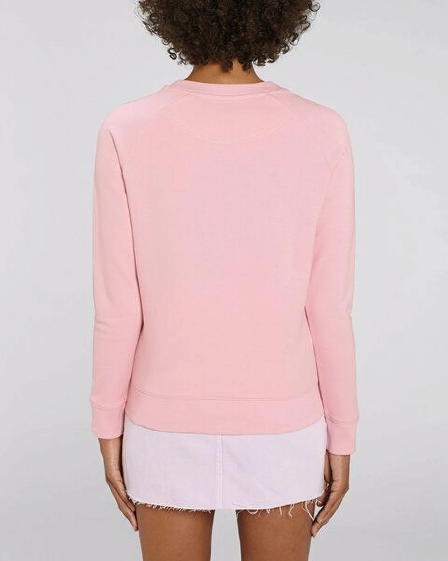 Human Family Bio Damen Rundhals Sweatshirt "Feel - Endless Love" - in 7 Farben – Ansicht 4