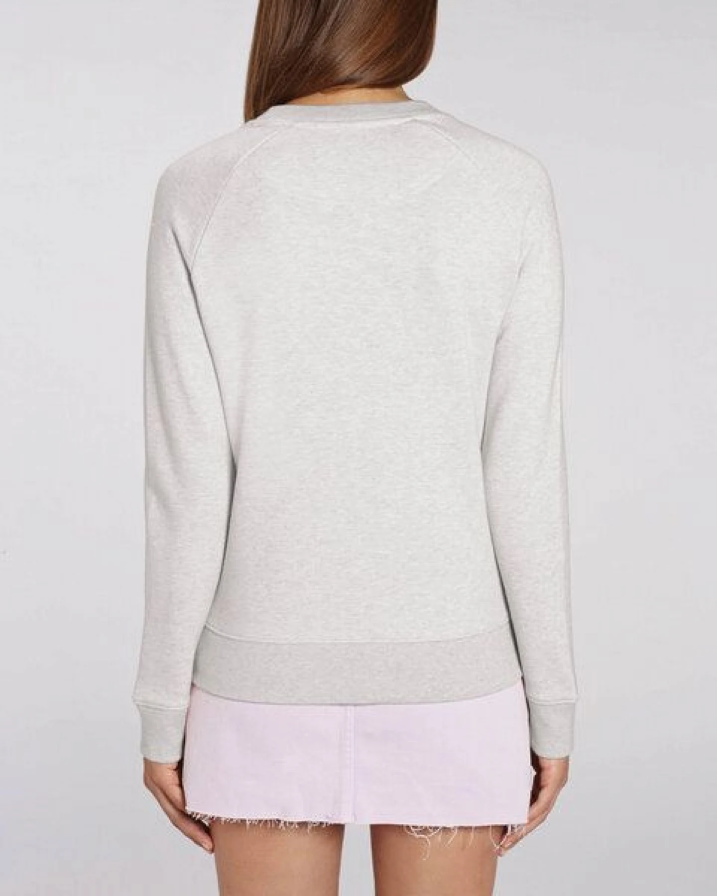Human Family Bio Damen Rundhals Sweatshirt "Feel - Endless Love" - in 7 Farben – Ansicht 2
