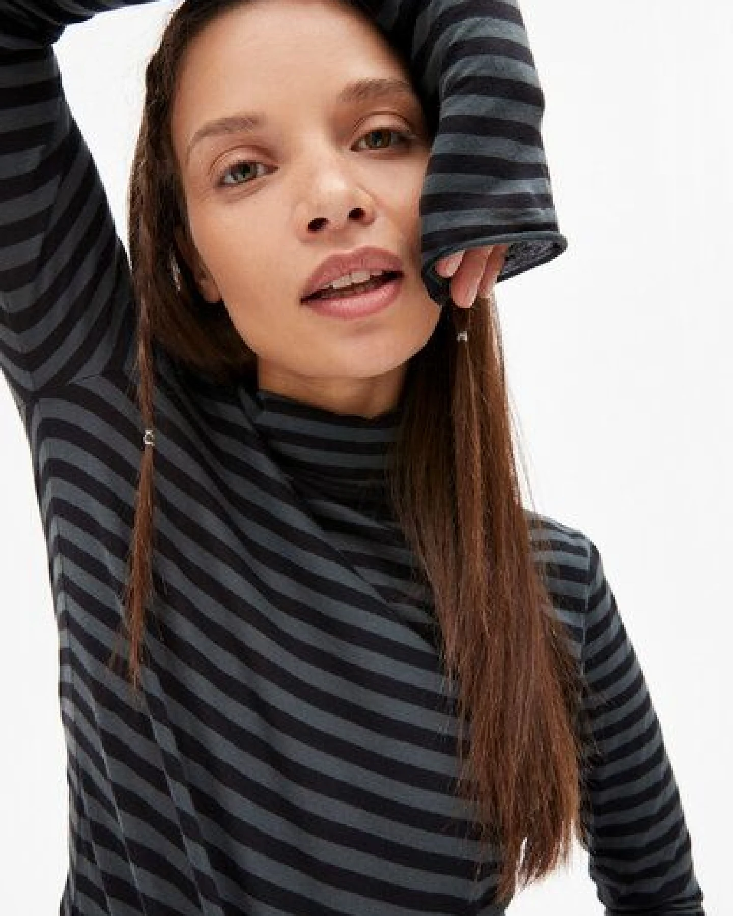 ARMEDANGELS MALENAA STRIPES - Damen Longsleeve aus Bio-Baumwolle – Ansicht 3