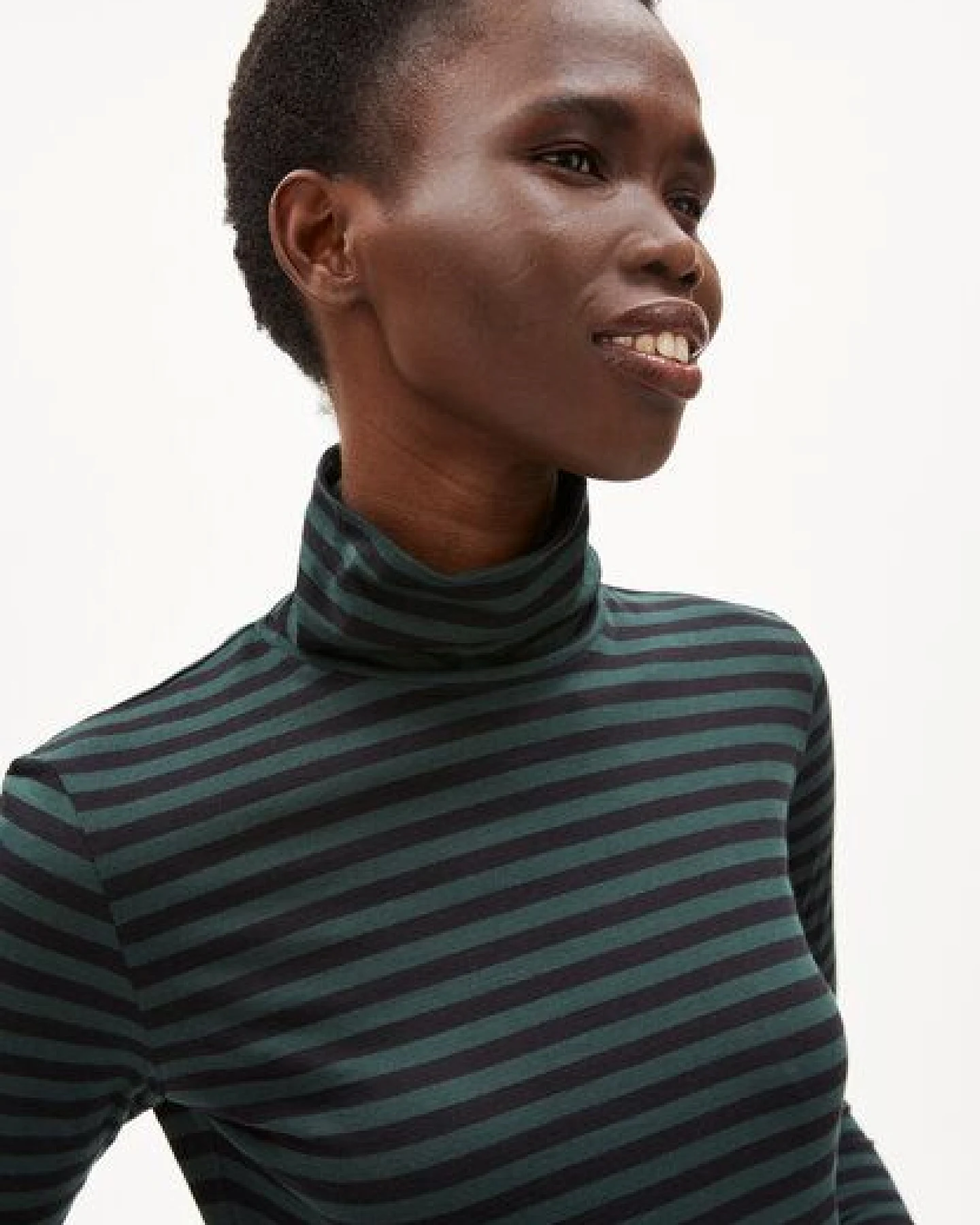 ARMEDANGELS MALENAA STRIPES - Damen Longsleeve aus Bio-Baumwolle – Ansicht 3