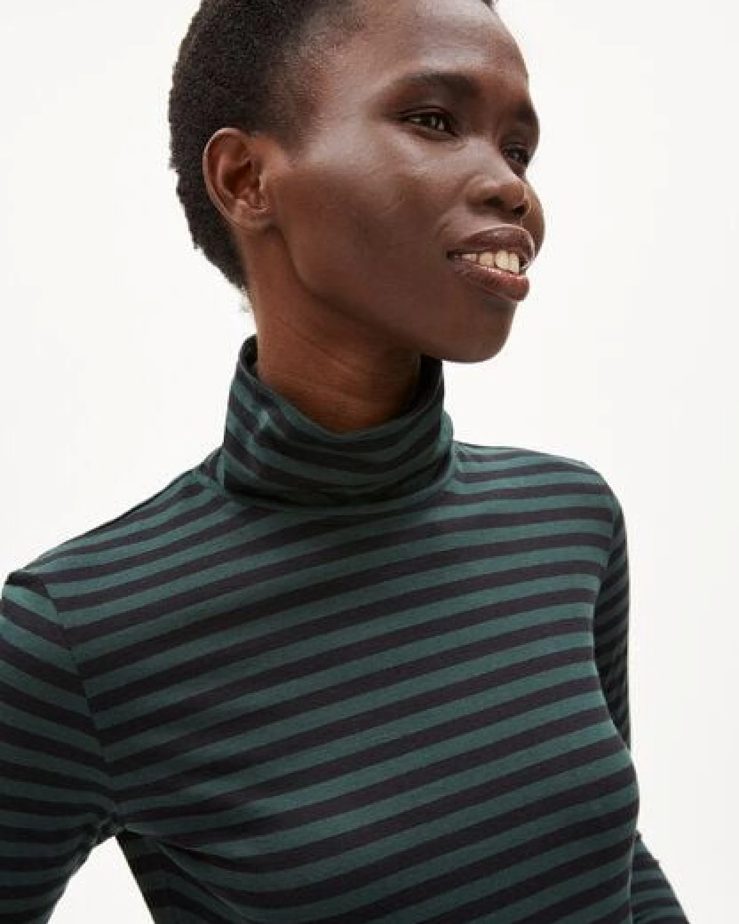 ARMEDANGELS MALENAA STRIPES - Damen Longsleeve aus Bio-Baumwolle – Ansicht 3
