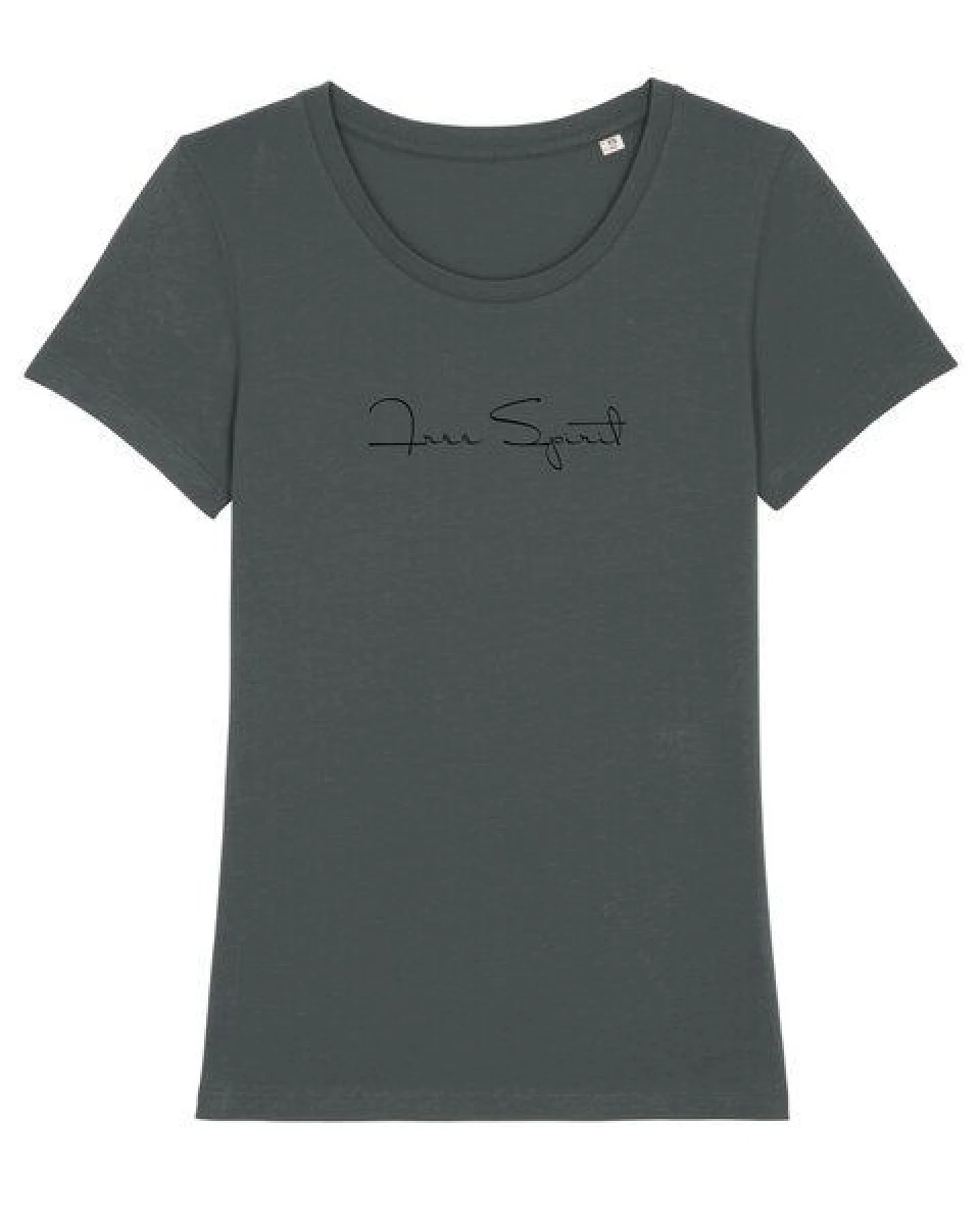 Human Family Bio Damen Rundhals T-Shirt "Amare - Free Spirit" – Ansicht 2