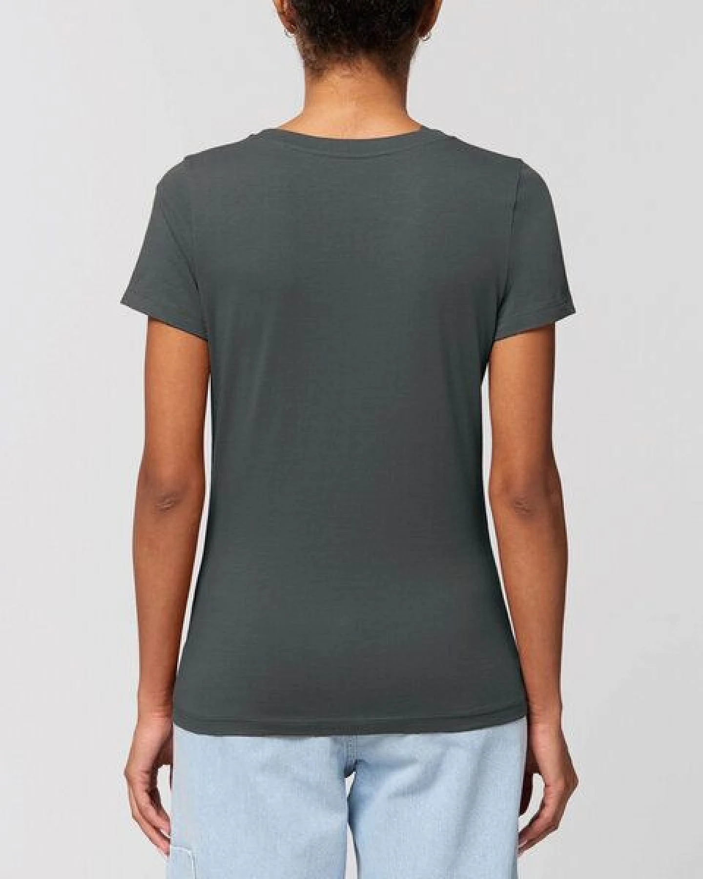 Human Family Bio Damen Rundhals T-Shirt "Amare - Free Spirit" – Ansicht 4