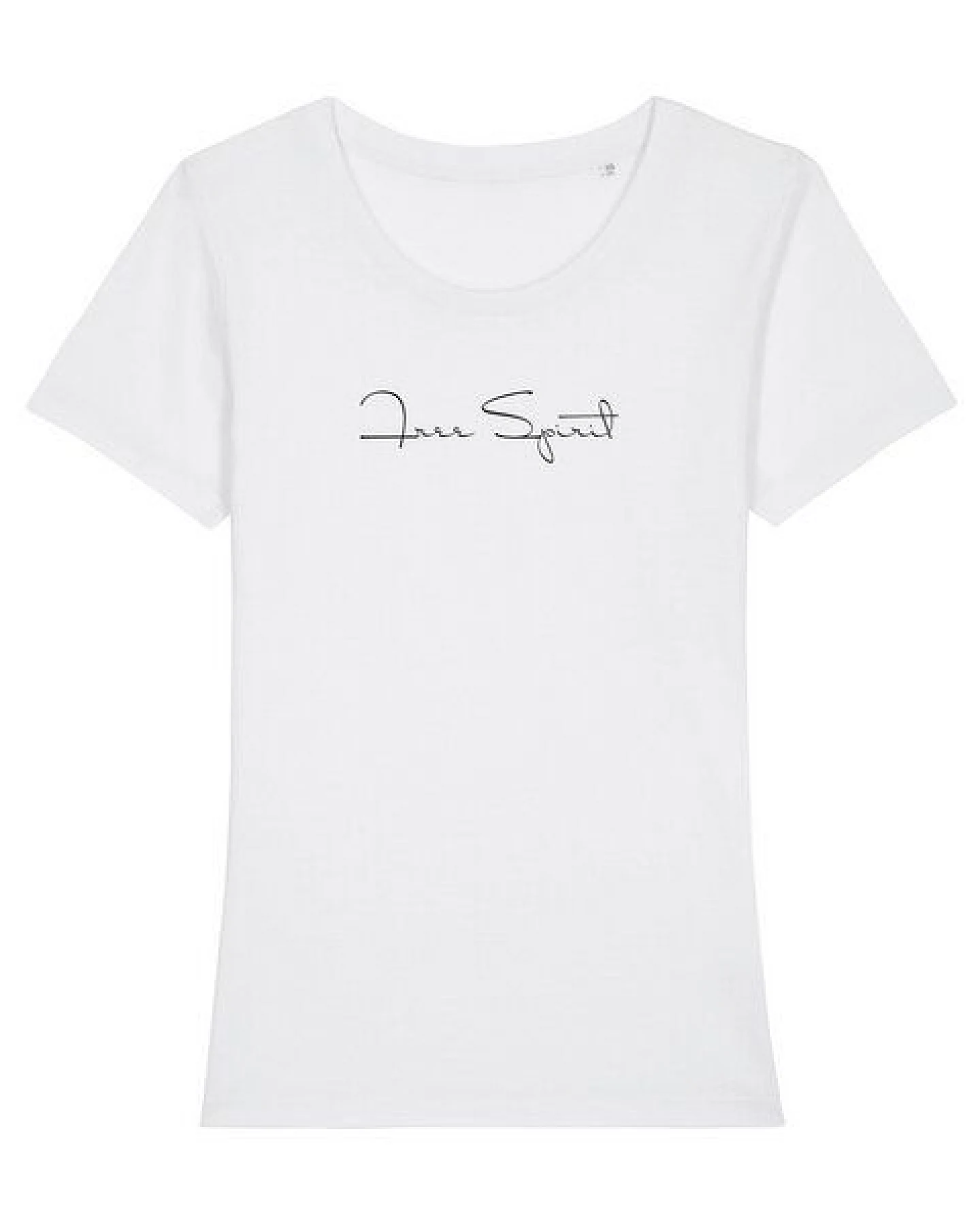 Human Family Bio Damen Rundhals T-Shirt "Amare - Free Spirit" – Ansicht 4