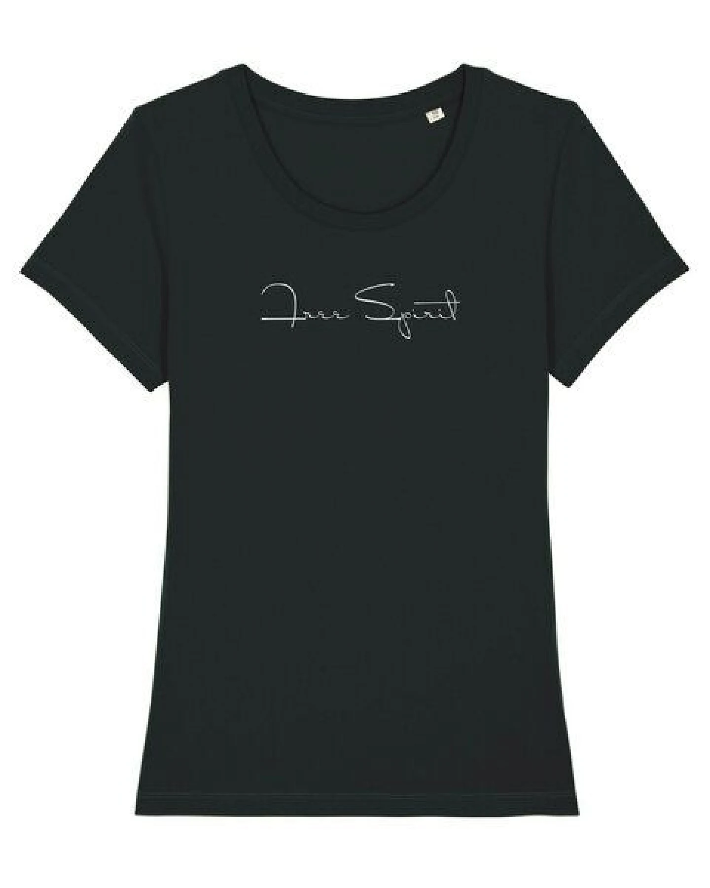 Human Family Bio Damen Rundhals T-Shirt "Amare - Free Spirit" – Ansicht 4