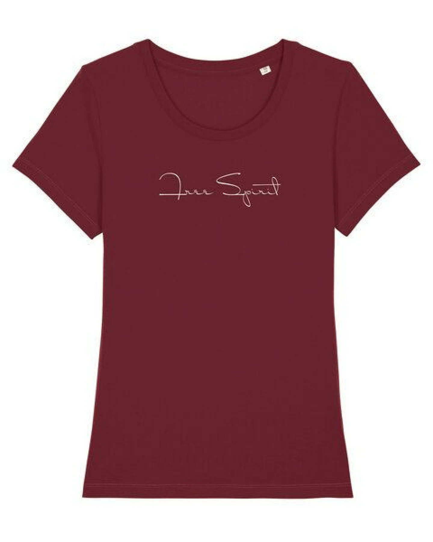 Human Family Bio Damen Rundhals T-Shirt "Amare - Free Spirit" – Ansicht 3