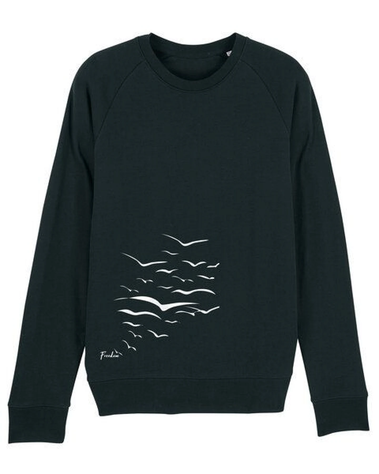 Human Family Bio Herren Sweatshirt "Practice - Free Birds" in 5 Farben – Ansicht 2