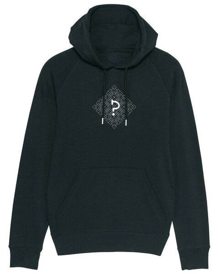 Human Family Bio Herren Hoodie "Reaper - Geometric Questionmark" in 5 Farben