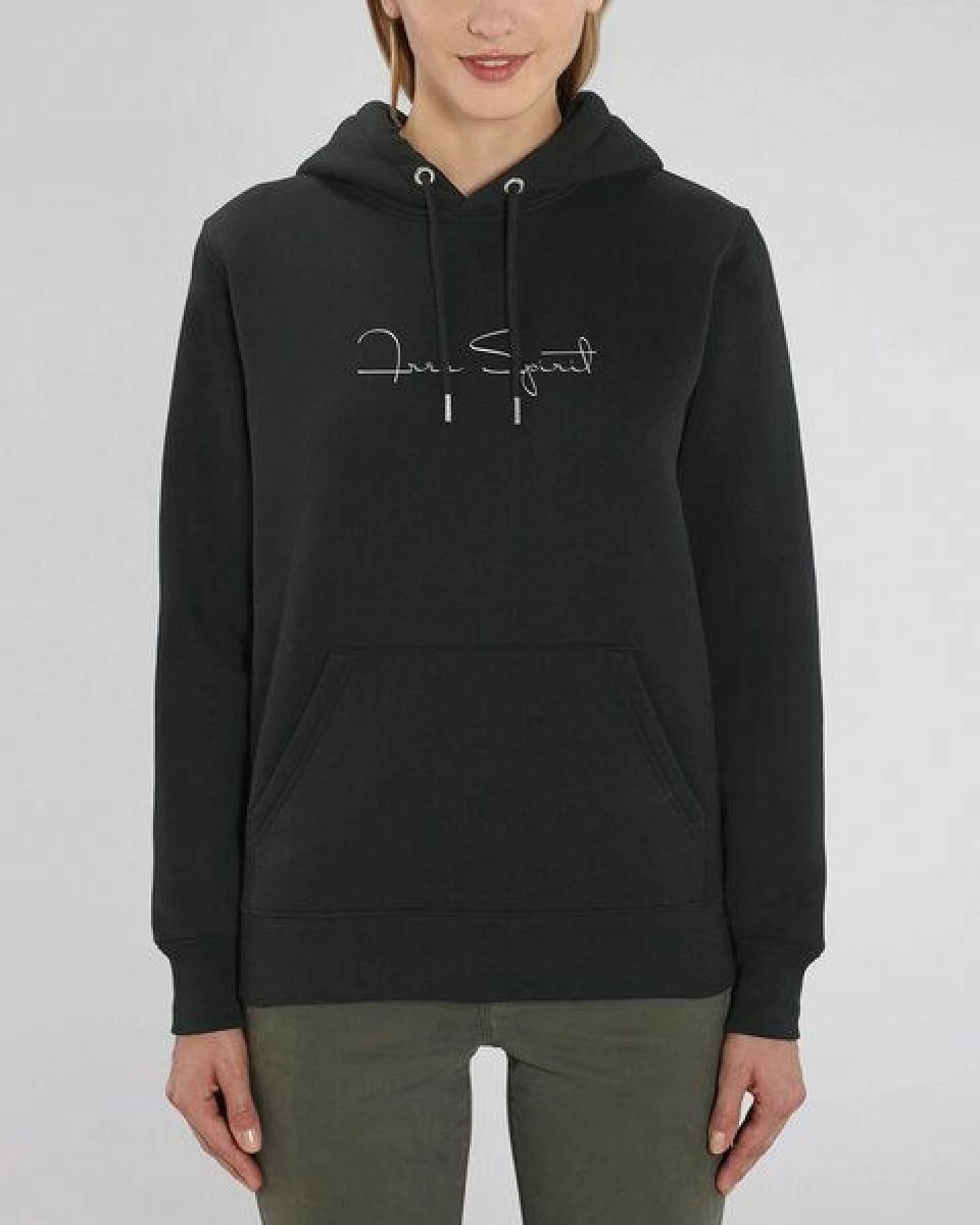 Human Family Bio Unisex Hoodie - "Charmer - Free Spirit" in verschiedenen Farben – Ansicht 2