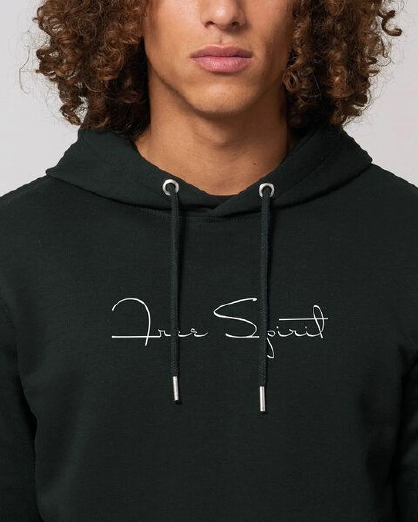 Human Family Bio Unisex Hoodie - "Charmer - Free Spirit" in verschiedenen Farben – Ansicht 2
