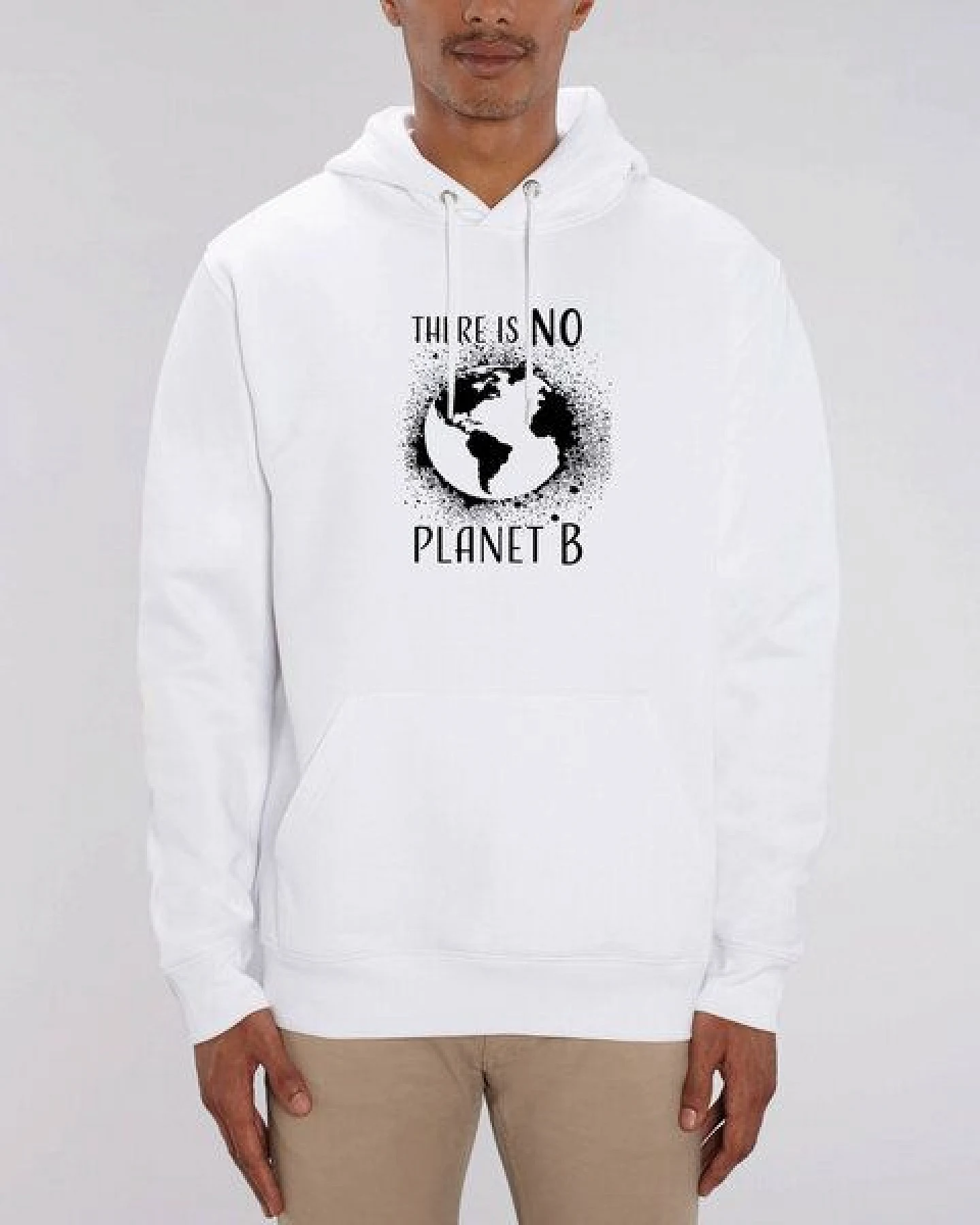 Human Family Bio Unisex Hoodie - "Charmer - NO Planet B" in verschiedenen Farben – Ansicht 3