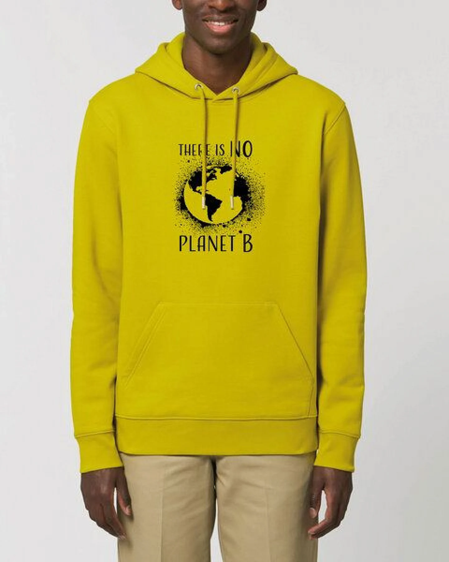 Human Family Bio Unisex Hoodie - "Charmer - NO Planet B" in verschiedenen Farben – Ansicht 2