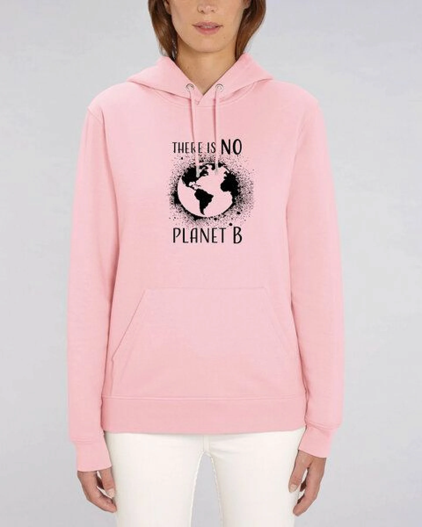 Human Family Bio Unisex Hoodie - "Charmer - NO Planet B" in verschiedenen Farben – Ansicht 2