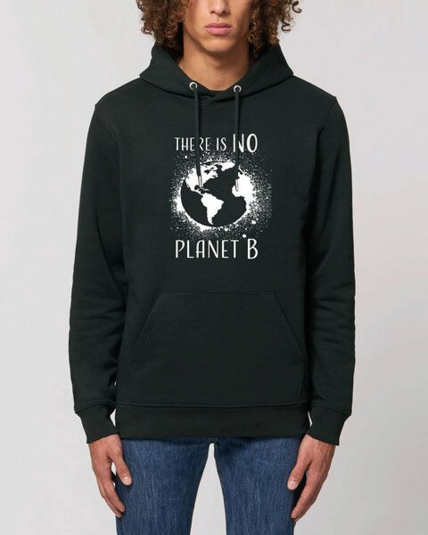 Human Family Bio Unisex Hoodie - "Charmer - NO Planet B" in verschiedenen Farben – Ansicht 2