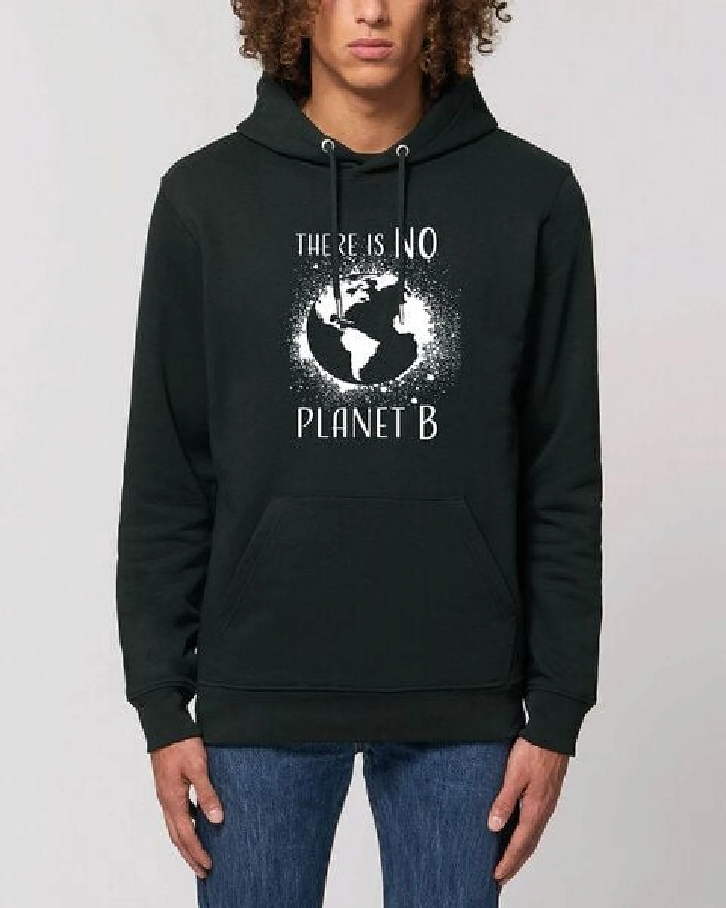 Human Family Bio Unisex Hoodie - "Charmer - NO Planet B" in verschiedenen Farben – Ansicht 3