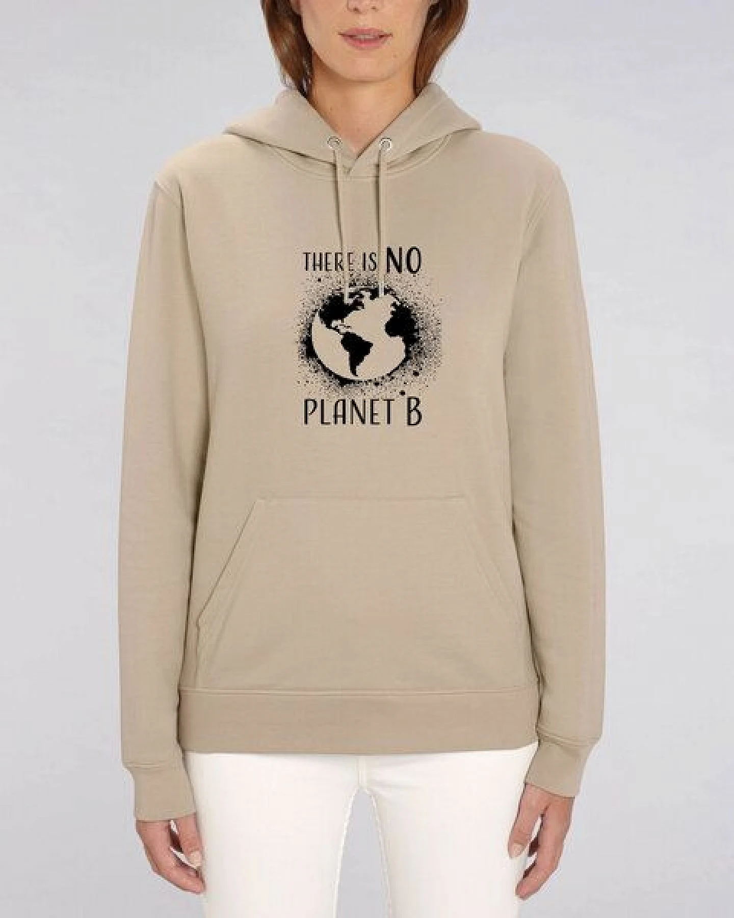 Human Family Bio Unisex Hoodie - "Charmer - NO Planet B" in verschiedenen Farben – Ansicht 2