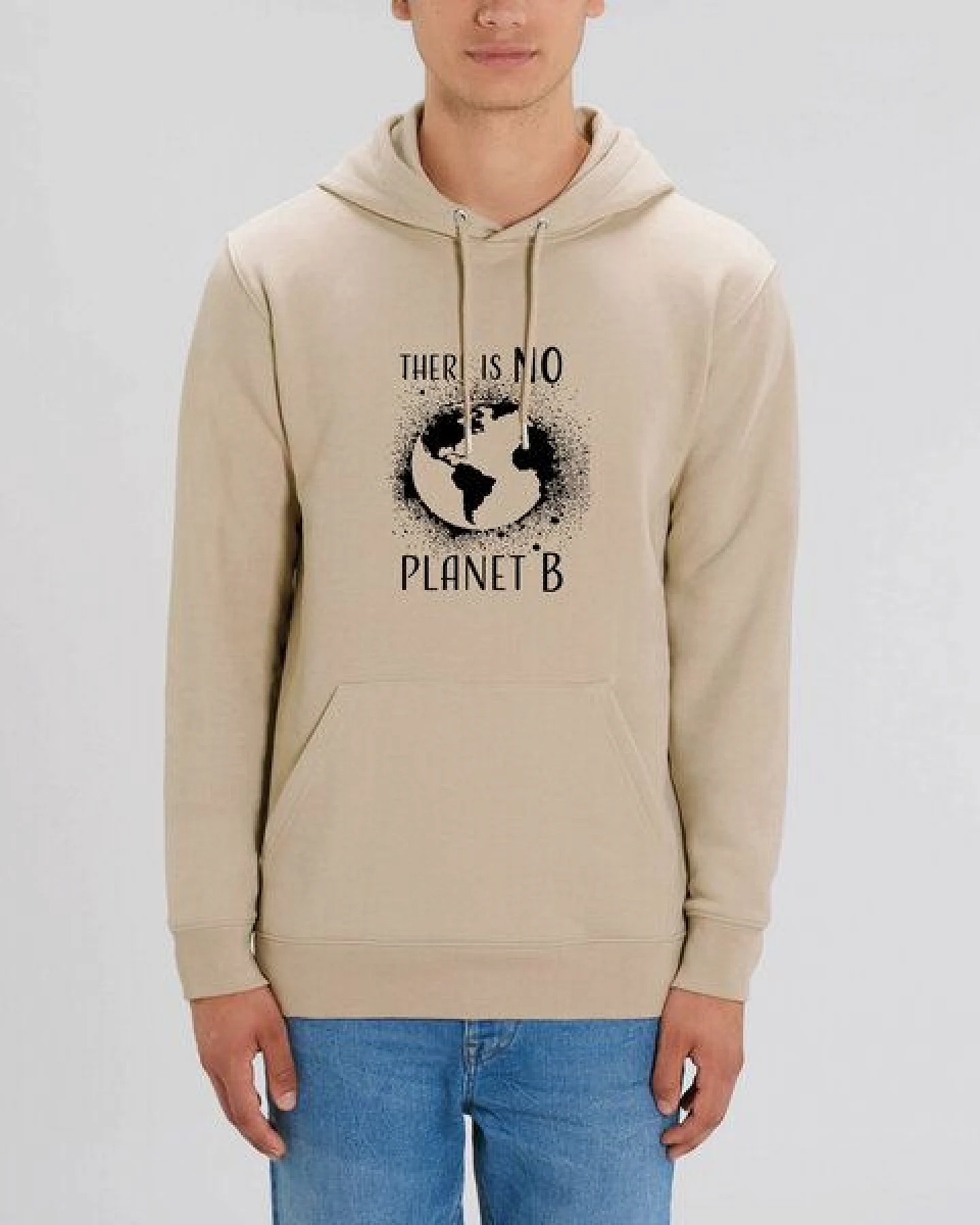 Human Family Bio Unisex Hoodie - "Charmer - NO Planet B" in verschiedenen Farben – Ansicht 3