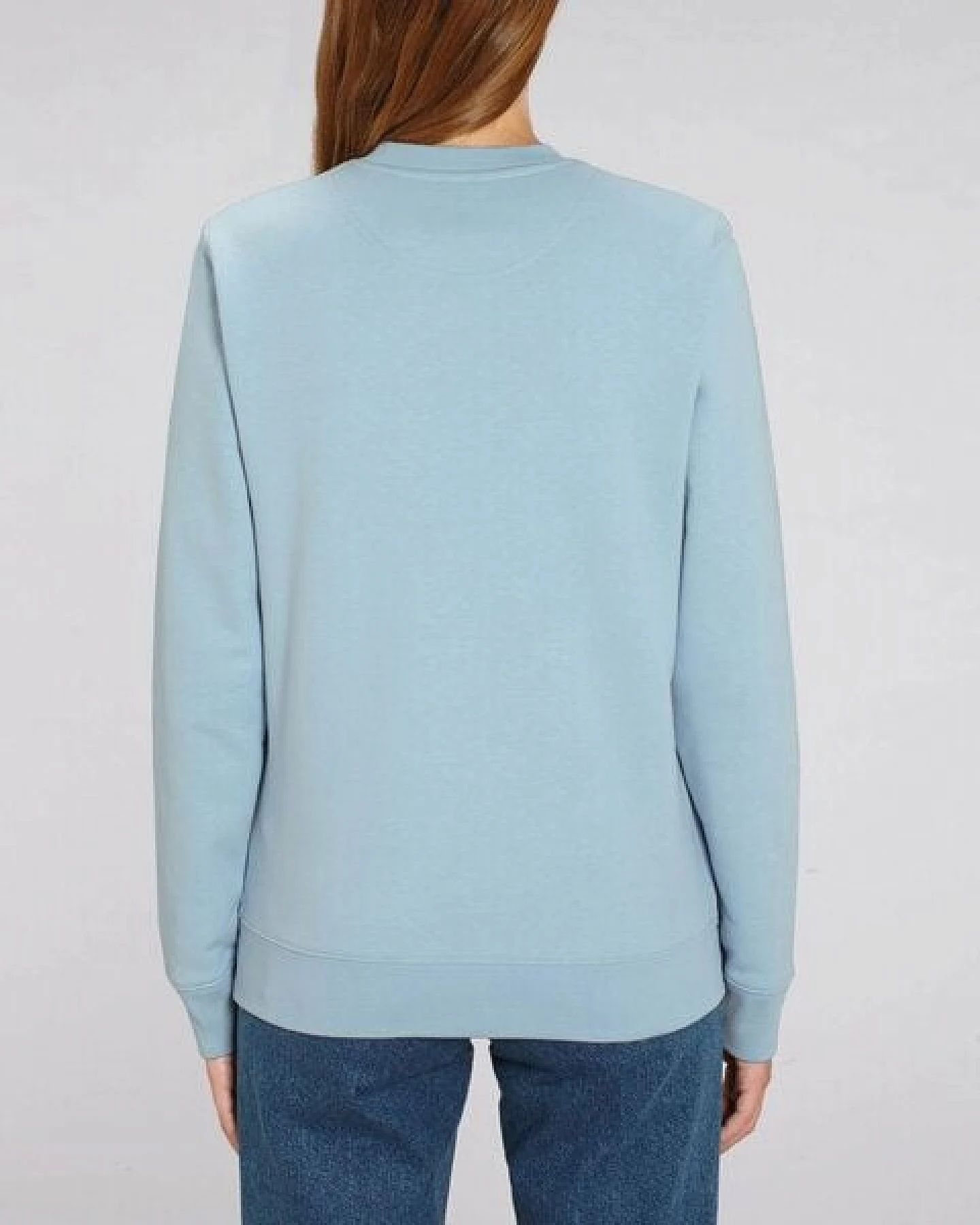 Human Family Bio Unisex Rundhals-Sweatshirt - "Switch - Save Oceans" in 3 Farben – Ansicht 4