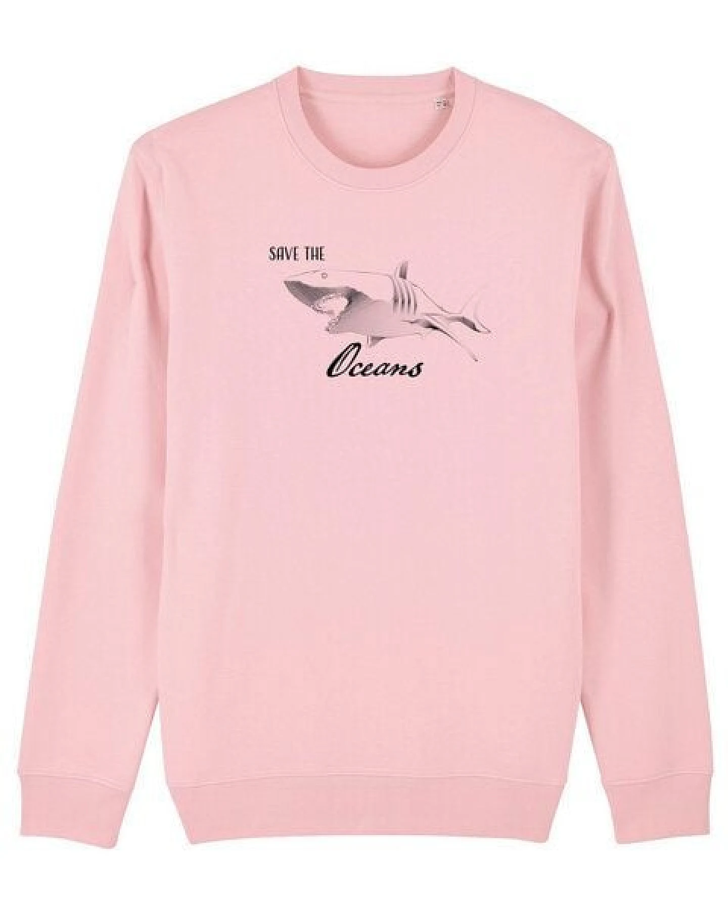 Human Family Bio Unisex Rundhals-Sweatshirt - "Switch - Save Oceans" in 3 Farben – Ansicht 3