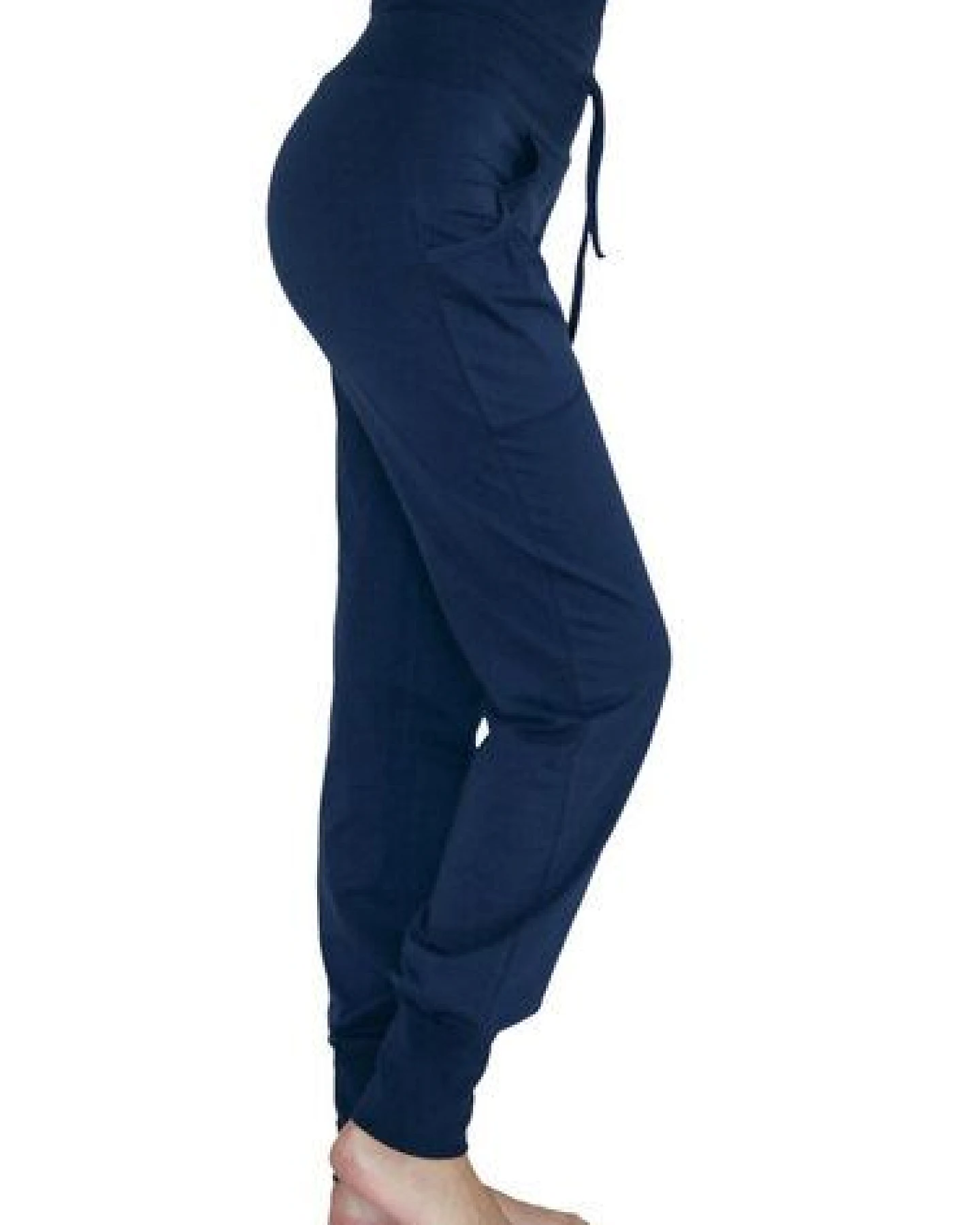 Leela Cotton Damen Yogahose Sporthose Bio-Baumwolle Fitnesshose 1811 – Ansicht 3