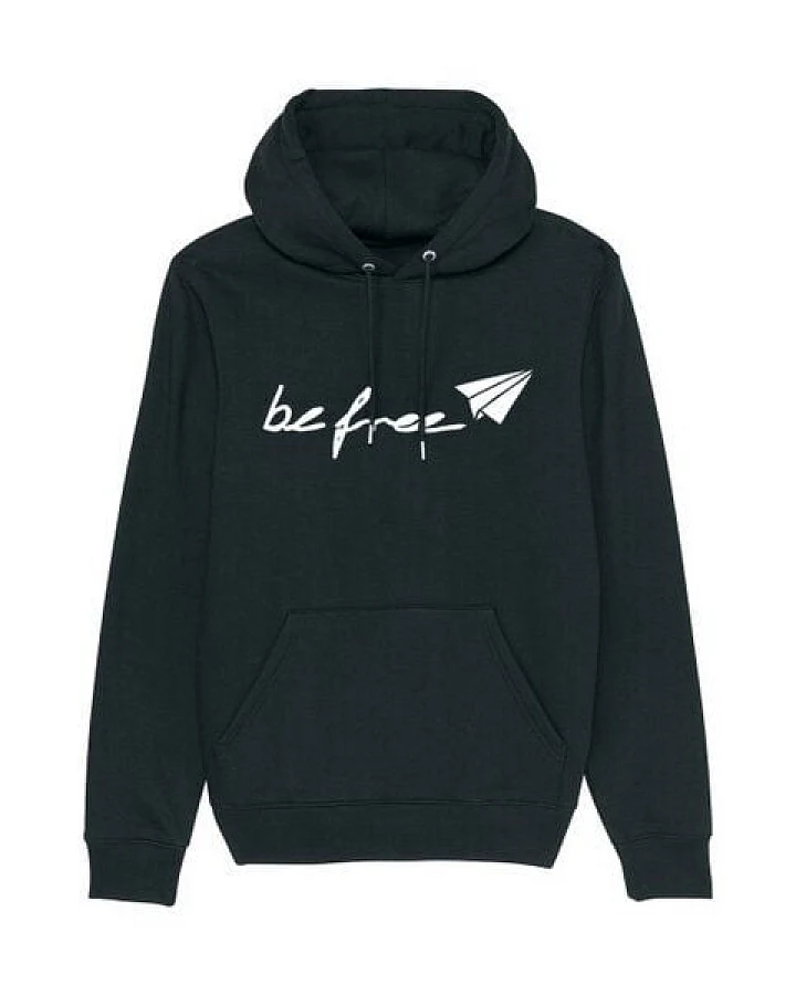 be free shoes be free - Unisex Logo Hoodie