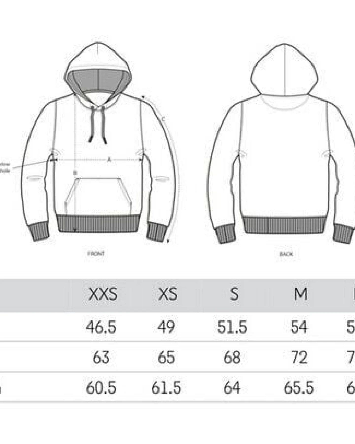 be free shoes be free - Unisex Logo Hoodie – Ansicht 2