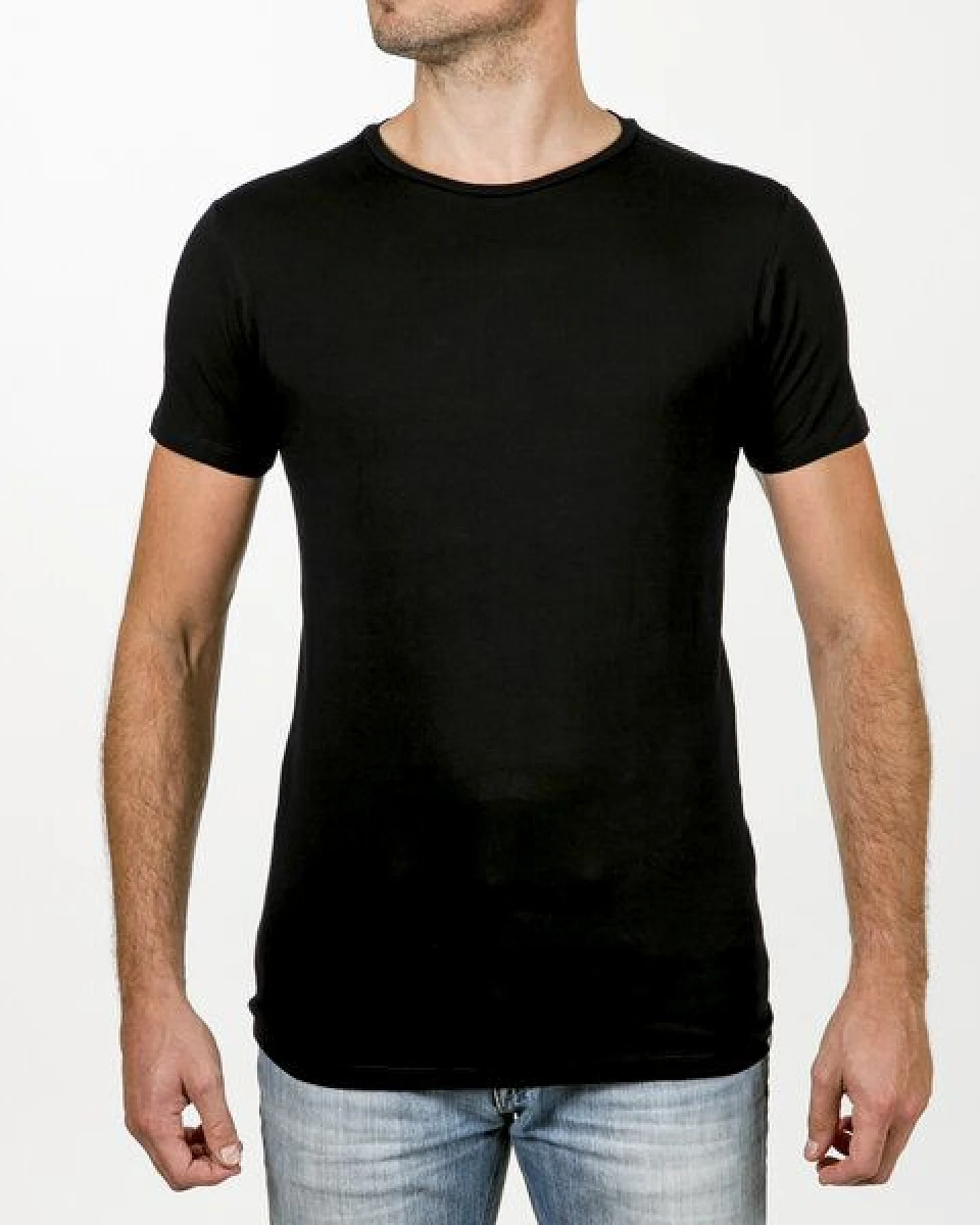 SKOT Fashion Nachhaltige T-Shirt 2-pack / Herren / O-neck / Weiß oder Schwarz – Ansicht 3