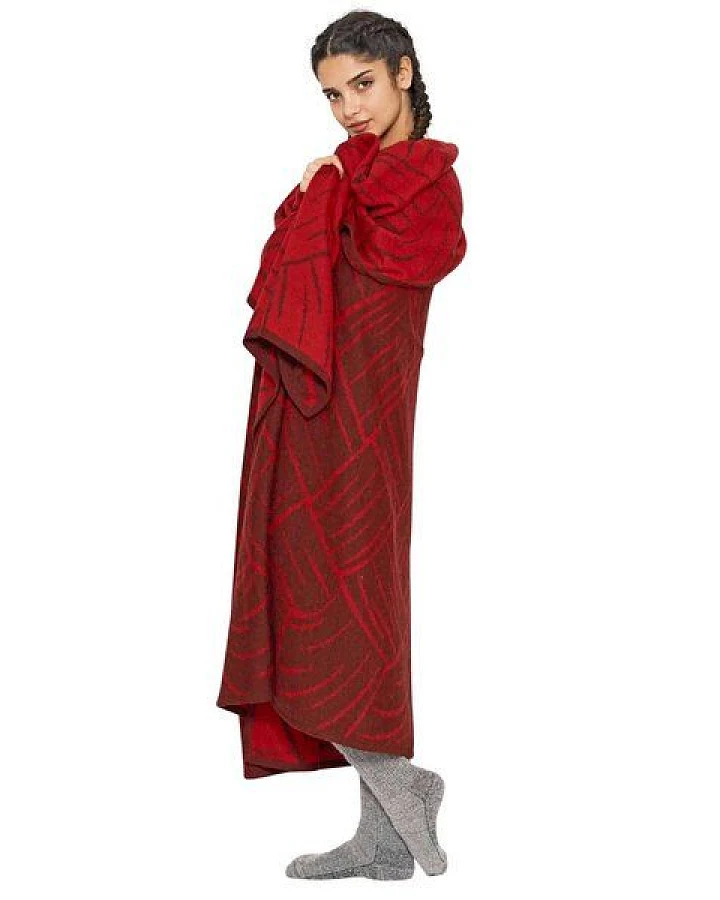 Apu Kuntur 100% Alpaka Decke aus Peru - Jacquard