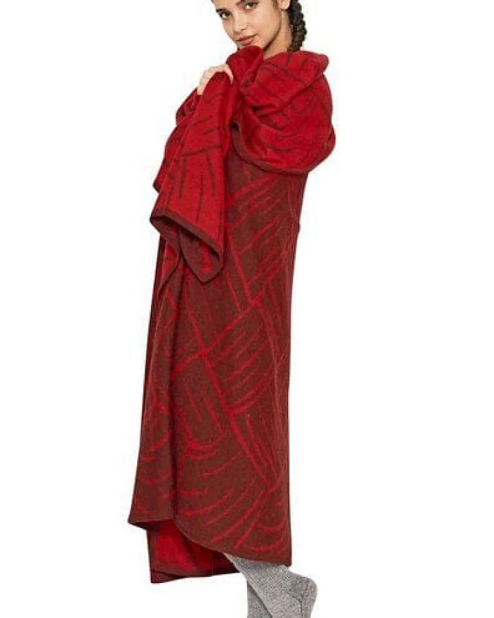 Apu Kuntur 100% Alpaka Decke aus Peru - Jacquard
